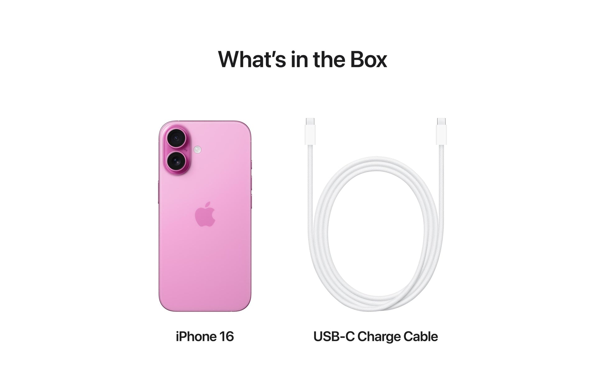 Apple iPhone 16 – rosa, 6,1", 2556 × 1179, iOS 18, 128 GB, 8 GB, Dual-SIM, 5G, IP68