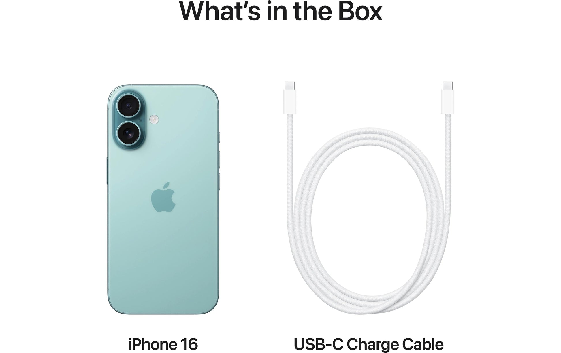 Apple iPhone 16 – 6,1" – 128 GB – Türkis