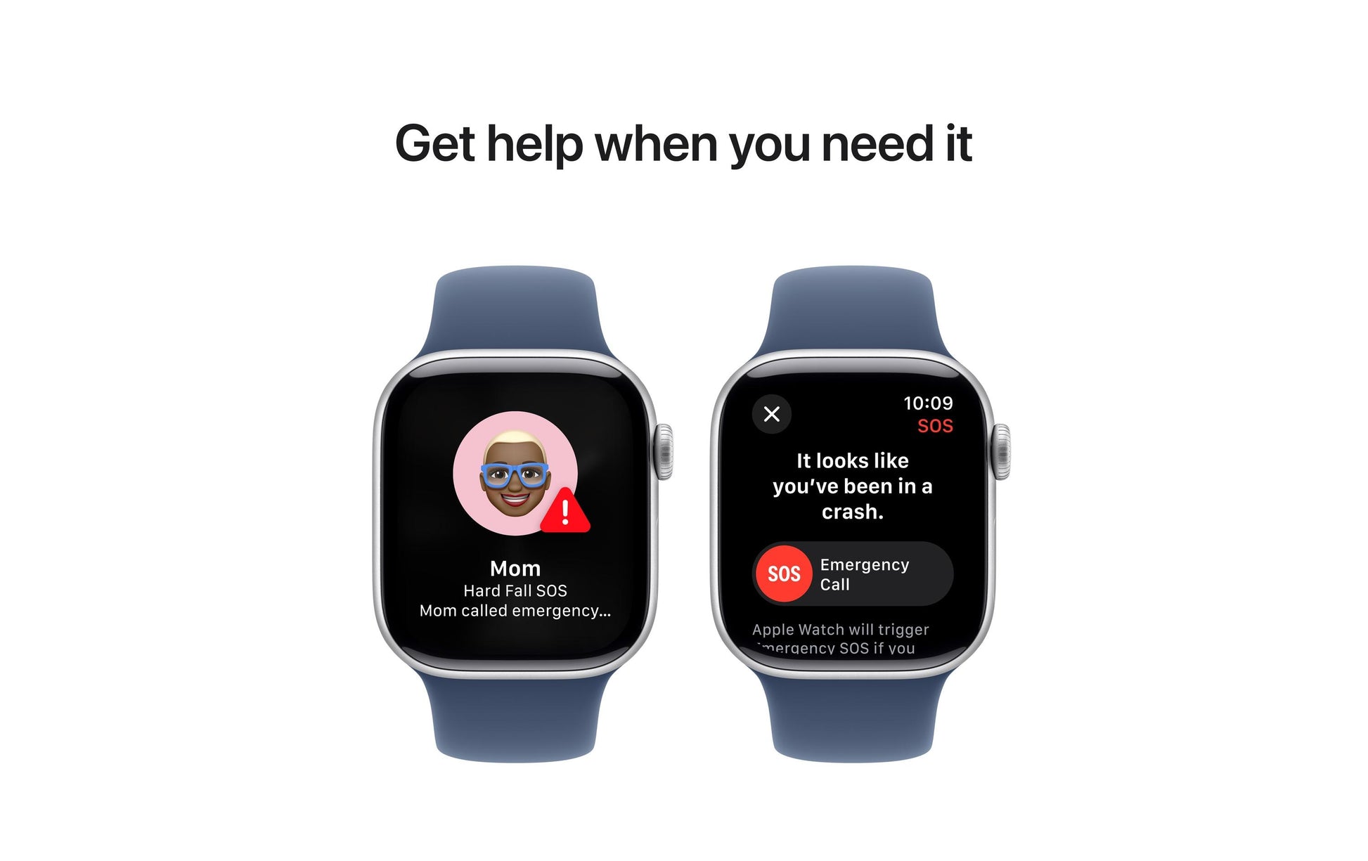 Apple Watch S10 – Smartwatch – 42 mm, LTE, OLED, 50 m, Silber (Aluminium), Denim Sport Band S/M
