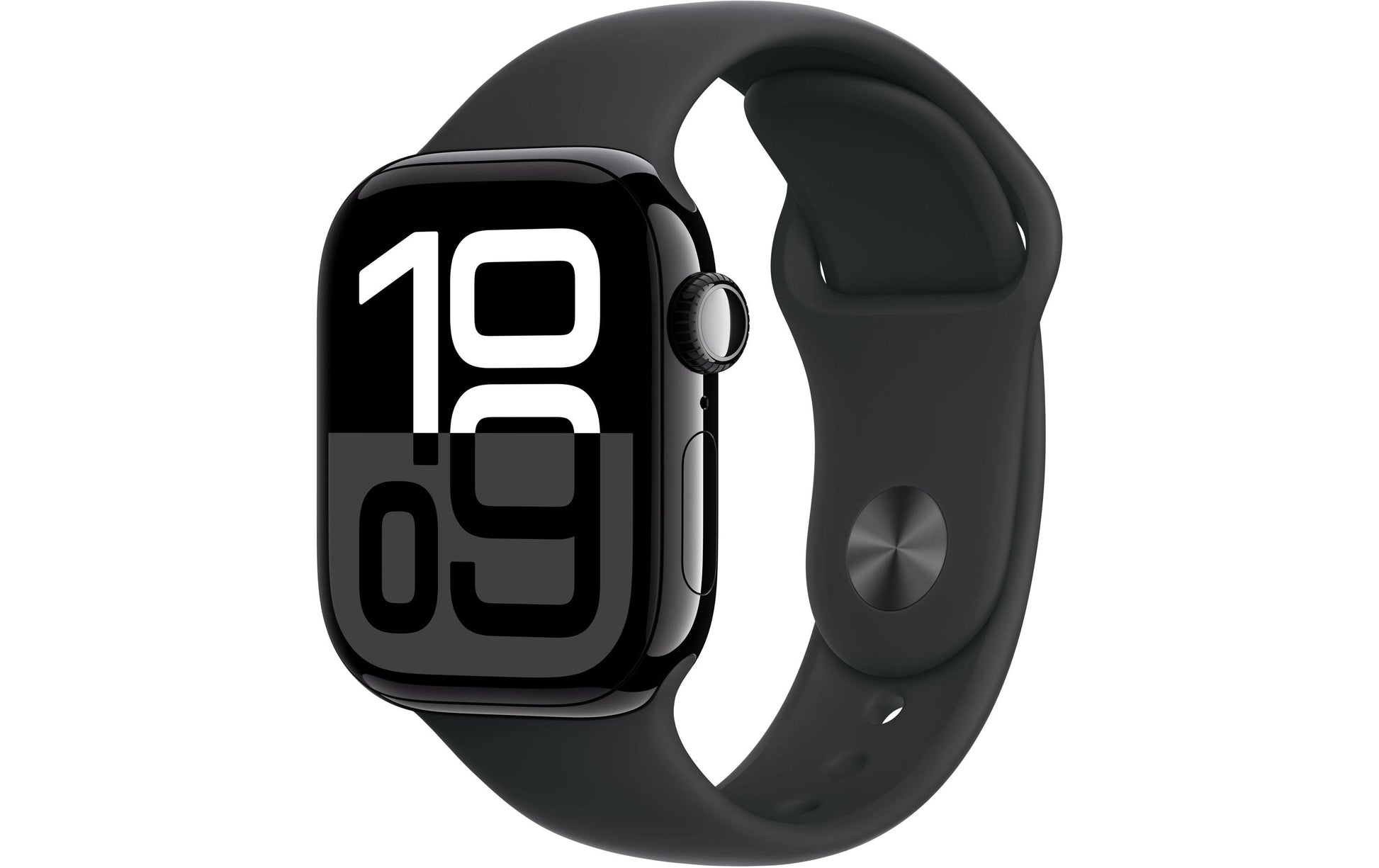 Apple Watch S10 GPS – Smartwatch – 42 mm, OLED, 50 m, IP6X, Schwarz, Aluminium, Bandgrösse M/L