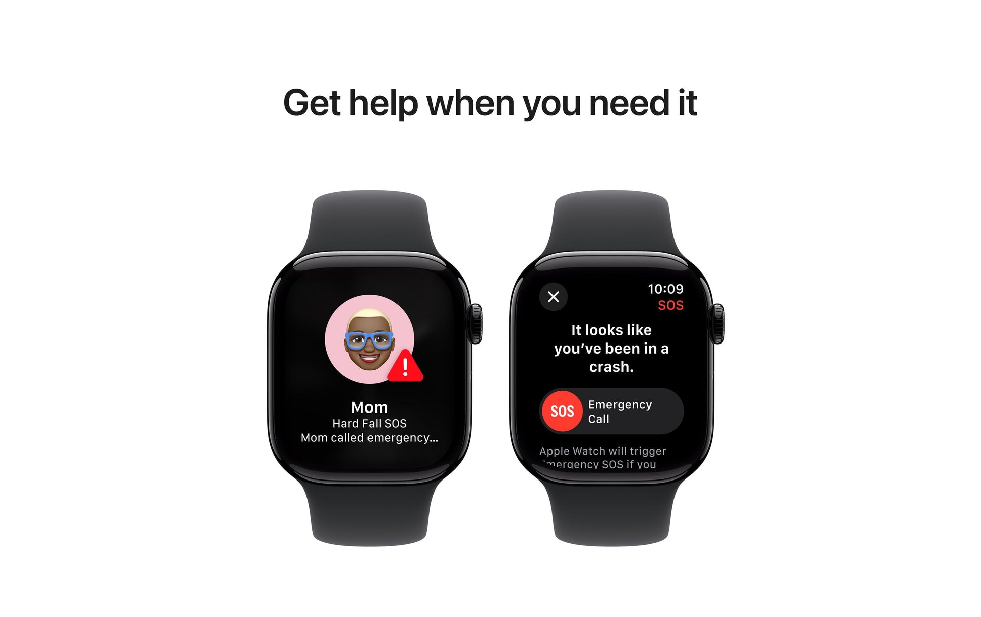 Apple Watch S10 GPS – Smartwatch – 42 mm, OLED, 50 m, IP6X, Schwarz, Aluminium, Bandgrösse M/L