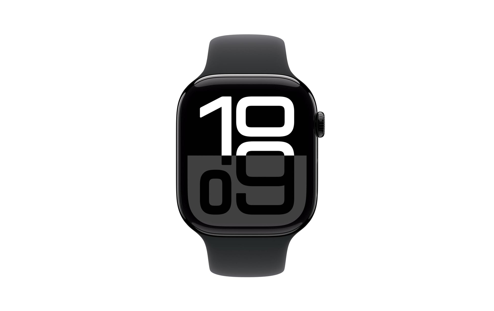 Apple Watch S10 – Smartwatch – 46 mm, LTE, OLED, 50 m, Jet Black, Bandgrösse M/L, Sportarmband