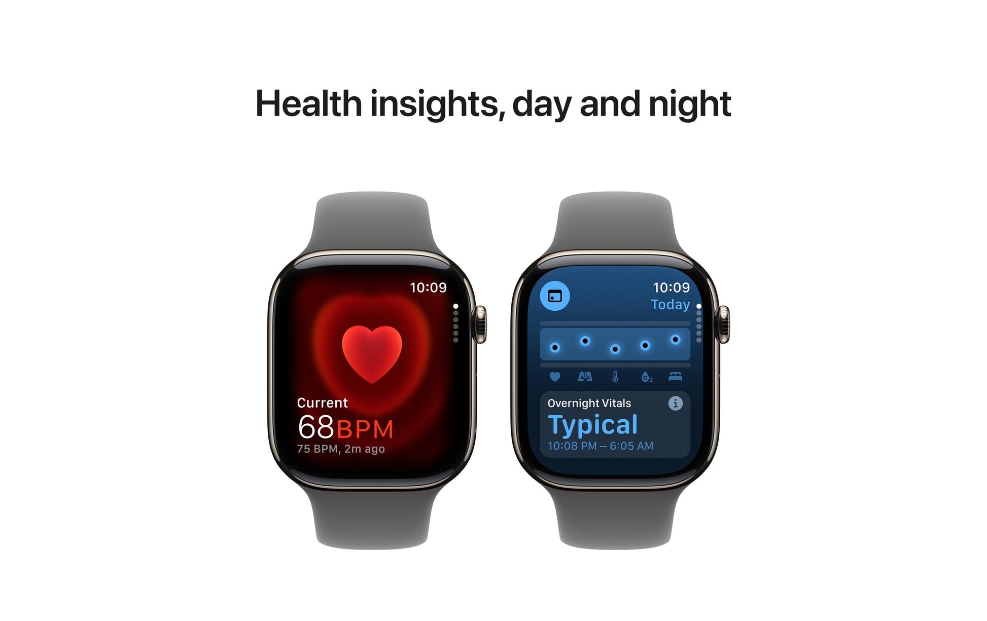 Apple Watch S10 – Smartwatch – 46 mm, LTE, OLED, 50 m, Natural Titanium, Stone Grey Sportarmband (M/L)