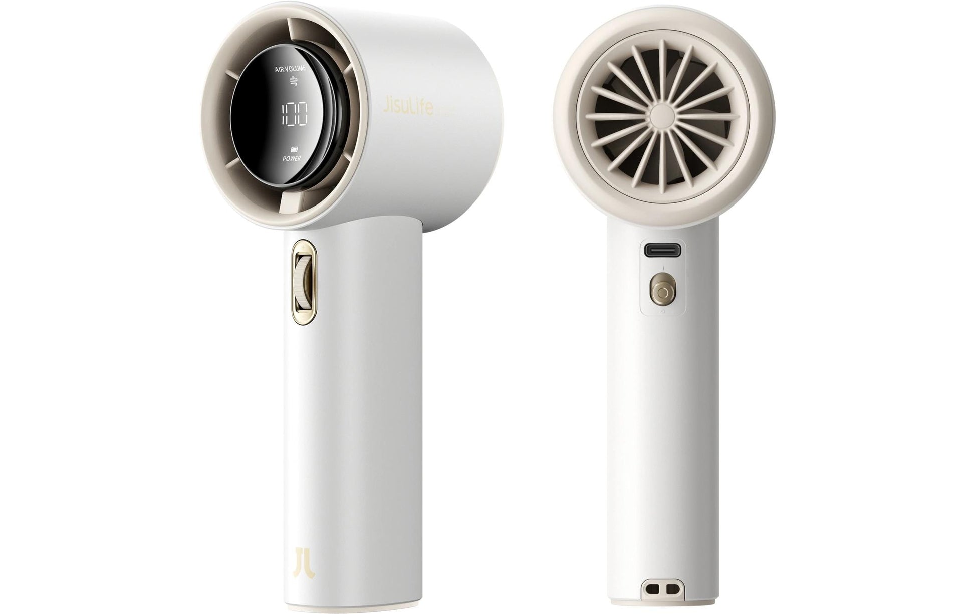 JisuLife Handventilator Pro 1 – 3600 mAh, USB-C, Weiss