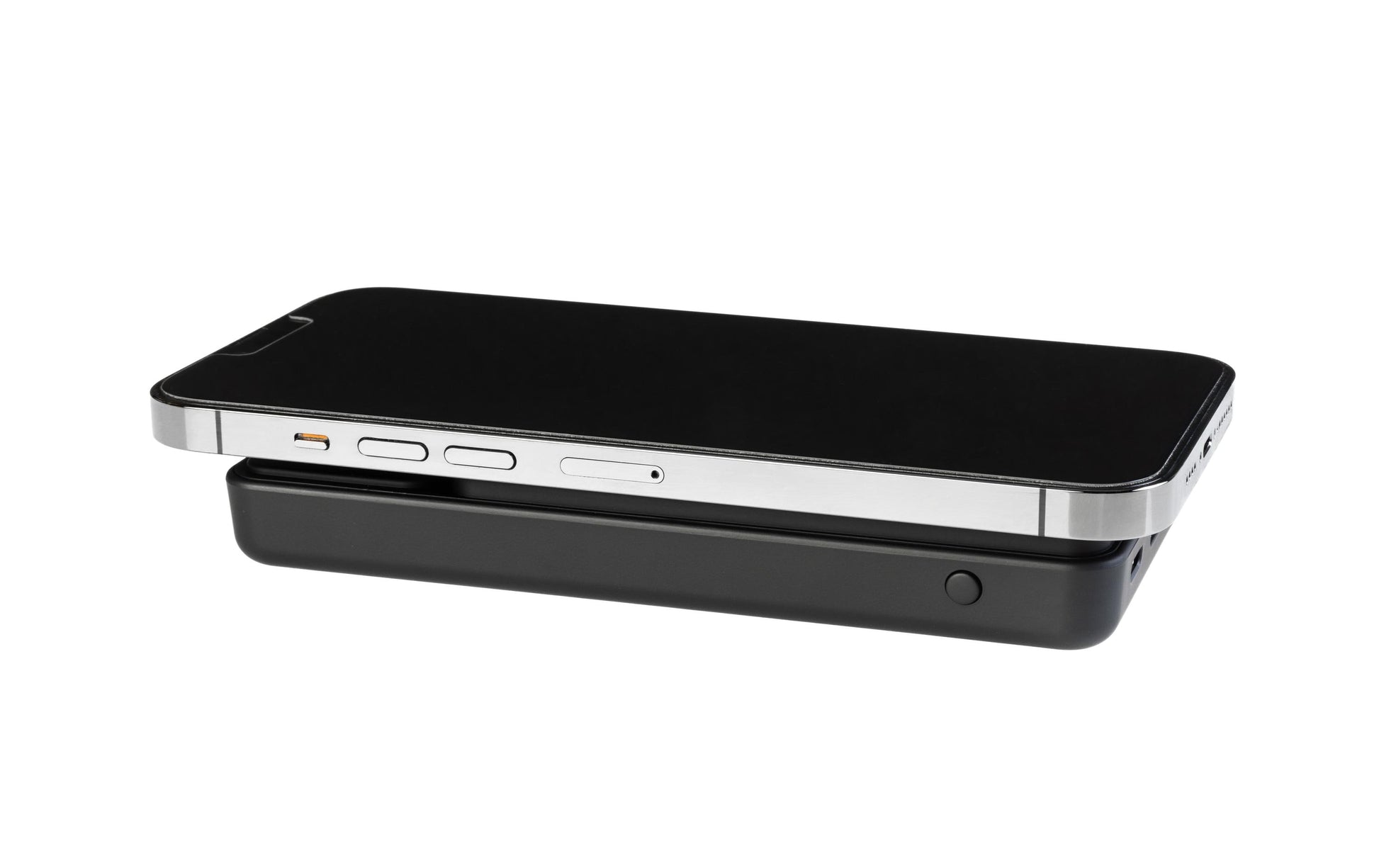 ONIT Powerbank 10000 mAh, PD 20 W, Kabelloses Laden, Solarpanel 10,8 W, Schwarz