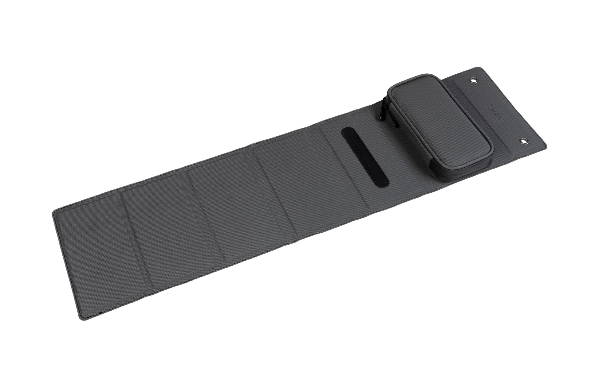 ONIT Powerbank 10000 mAh, PD 20 W, Kabelloses Laden, Solarpanel 10,8 W, Schwarz