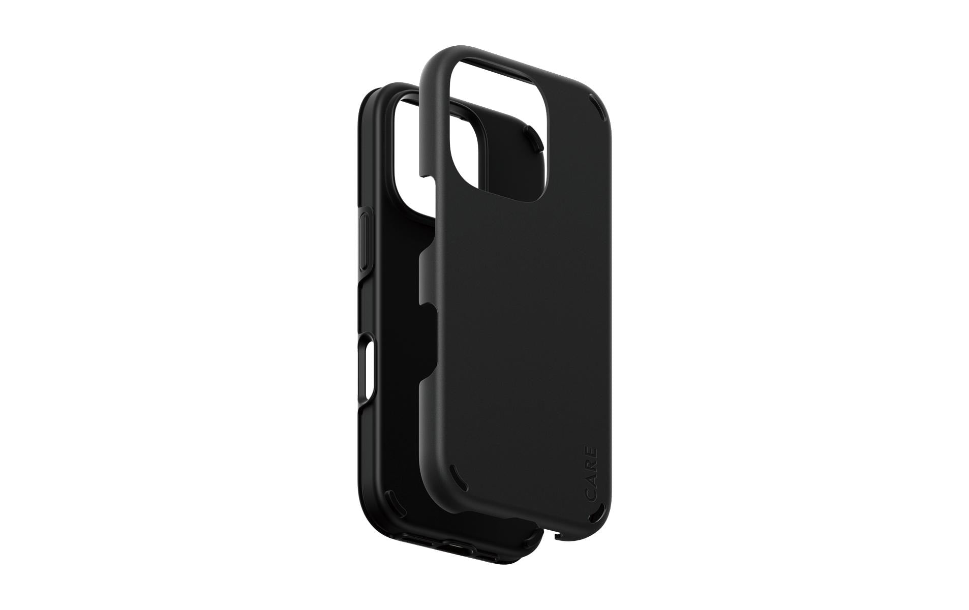 PanzerGlass CARE Feature Backcover – für Apple iPhone 16 Pro, Kunststoff, Schwarz, bis 4,8 m sturzsicher