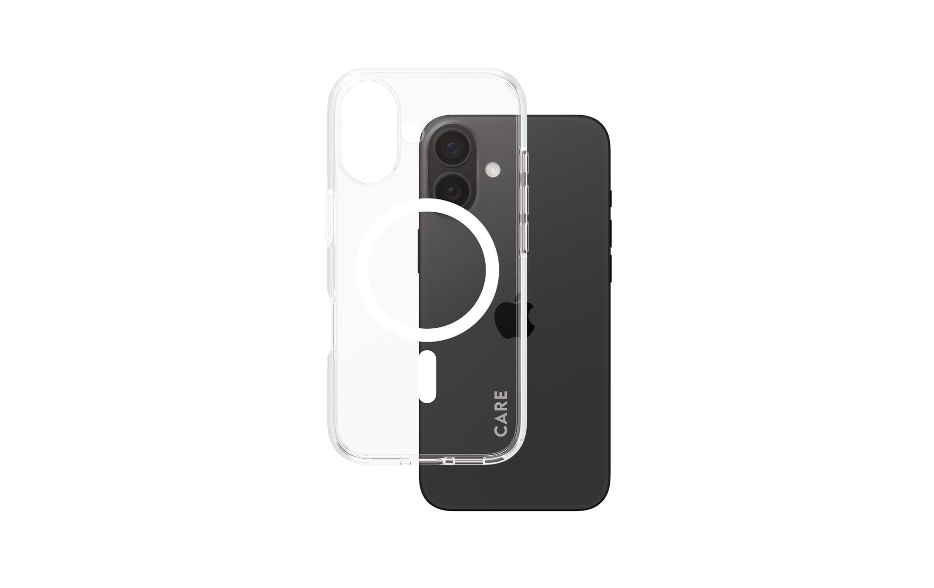 PanzerGlass Backcover Flagship – für Apple iPhone 16 – weiss – Recycling-Kunststoff – MagSafe-kompatibel