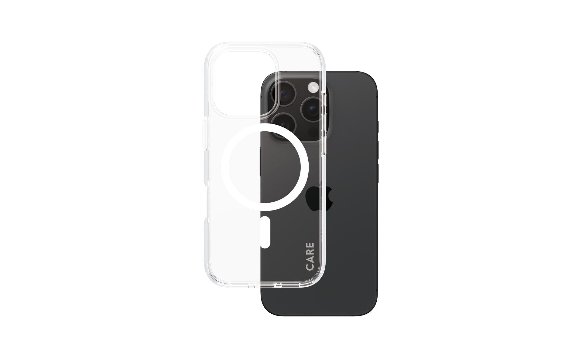 PanzerGlass Backcover Flagship – für Apple iPhone 16 Pro – weiss – MagSafe-kompatibel