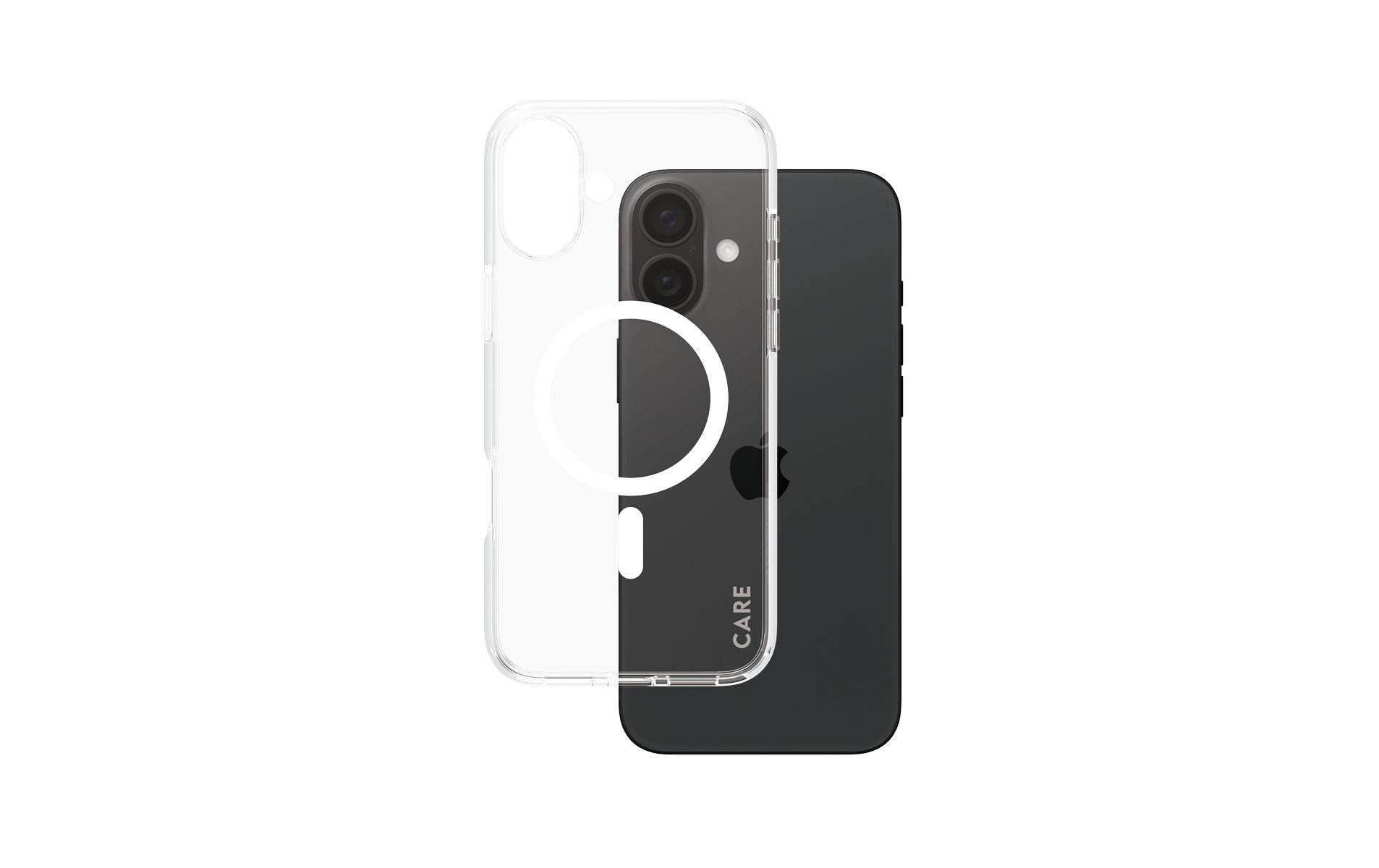 PanzerGlass Backcover Flagship – für Apple iPhone 16 Plus – weiss – MagSafe-kompatibel, stossdämpfend