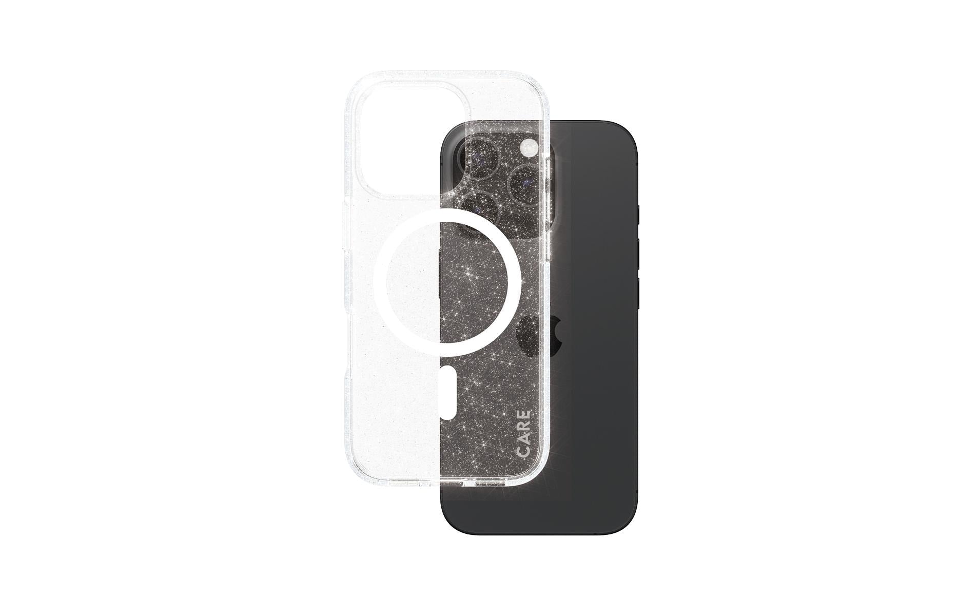 PanzerGlass Flagship Star Lit Backcover – für Apple iPhone 16 Pro, bis 4,8 m sturzsicher