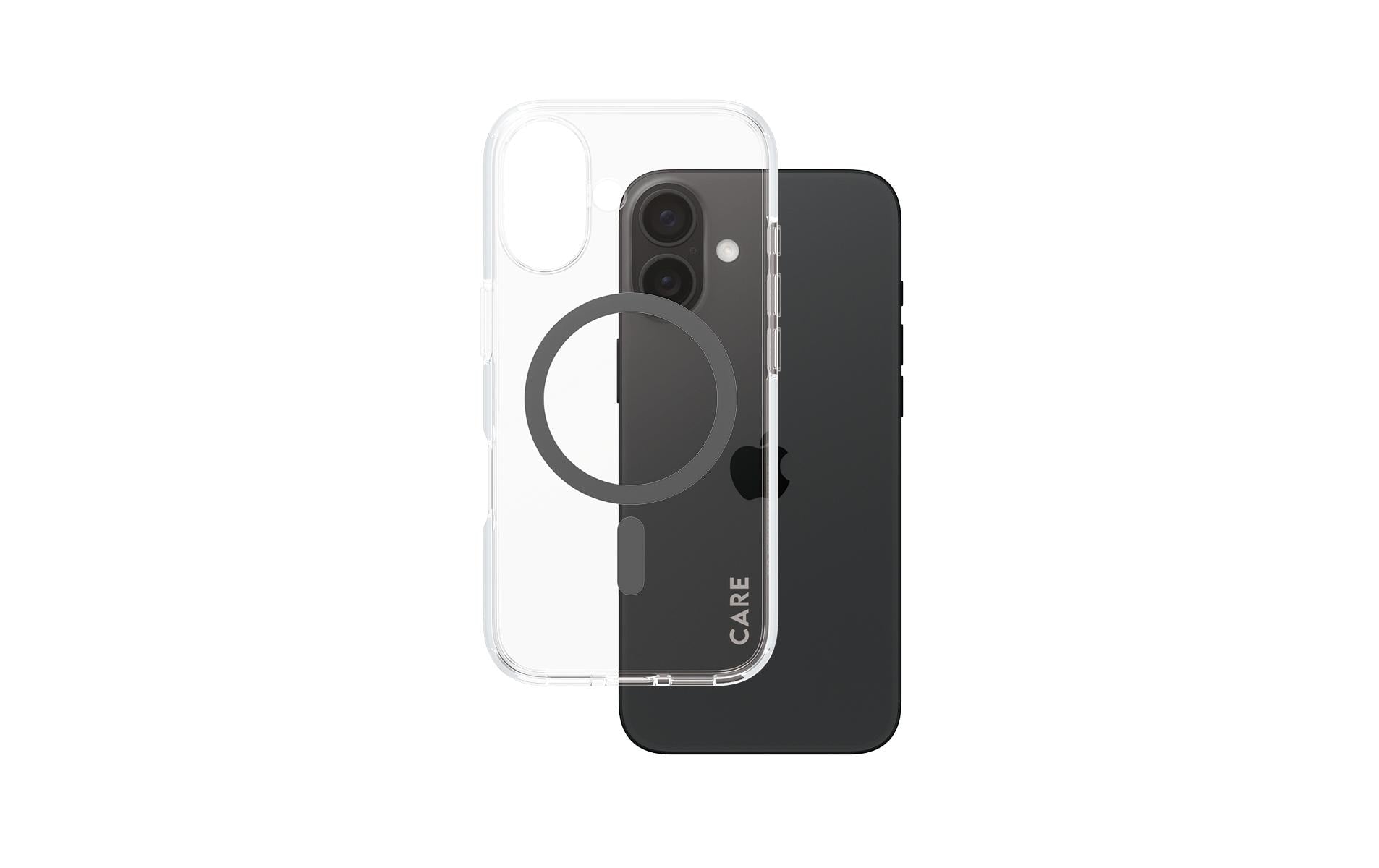 PanzerGlass Backcover Flagship – für Apple iPhone 16 – schwarz – MagSafe-kompatibel