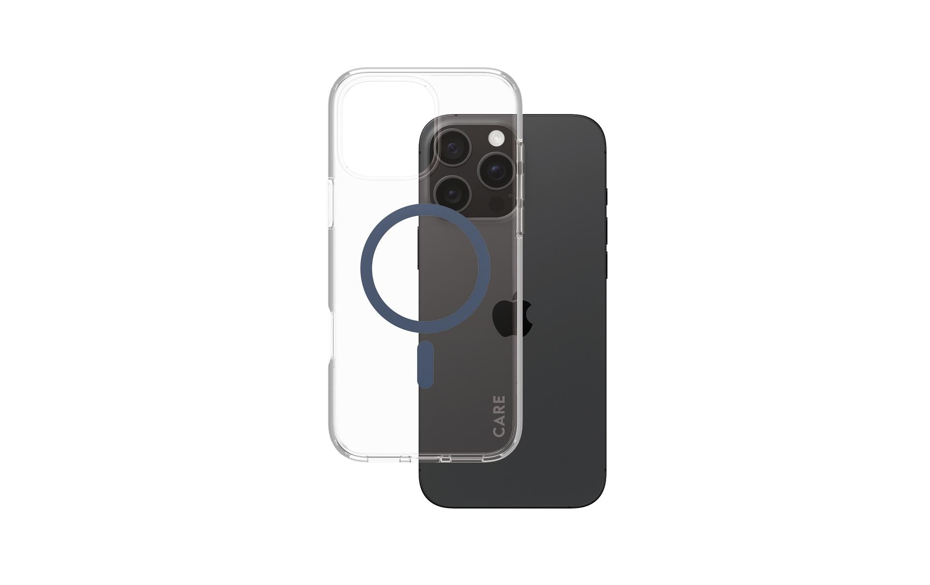 PanzerGlass Backcover Flagship – für Apple iPhone 16 Pro Max – blau – MagSafe-kompatibel, stossgeschützt
