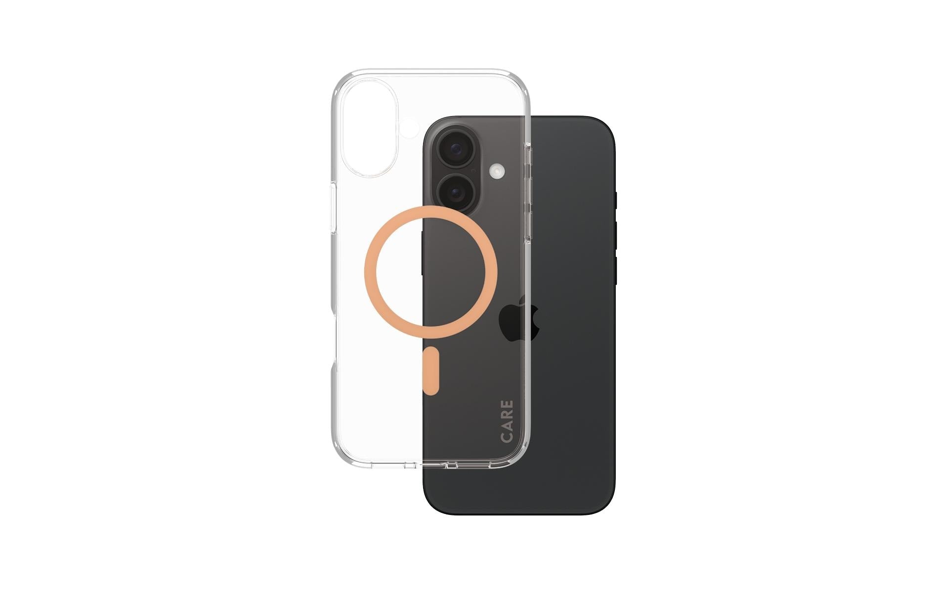 PanzerGlass Backcover Flagship – für Apple iPhone 16 Plus – Peachy – MagSafe kompatibel