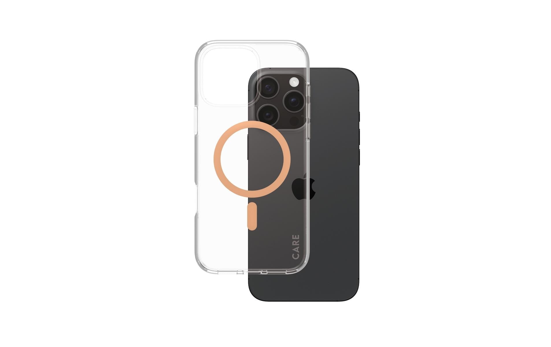 PanzerGlass Backcover Flagship – für Apple iPhone 16 Pro Max – Peachy – MagSafe kompatibel