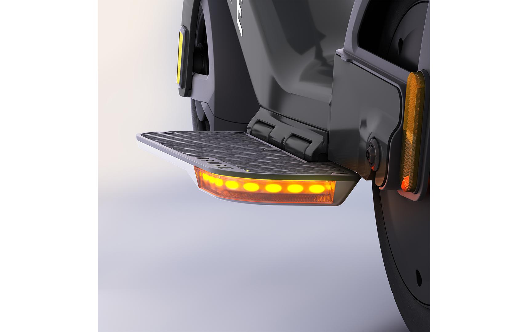 Pure electric Advance – E-Scooter – 500 W, 20 km/h, Reichweite bis 40 km, 345,6 Wh, schwarz matt