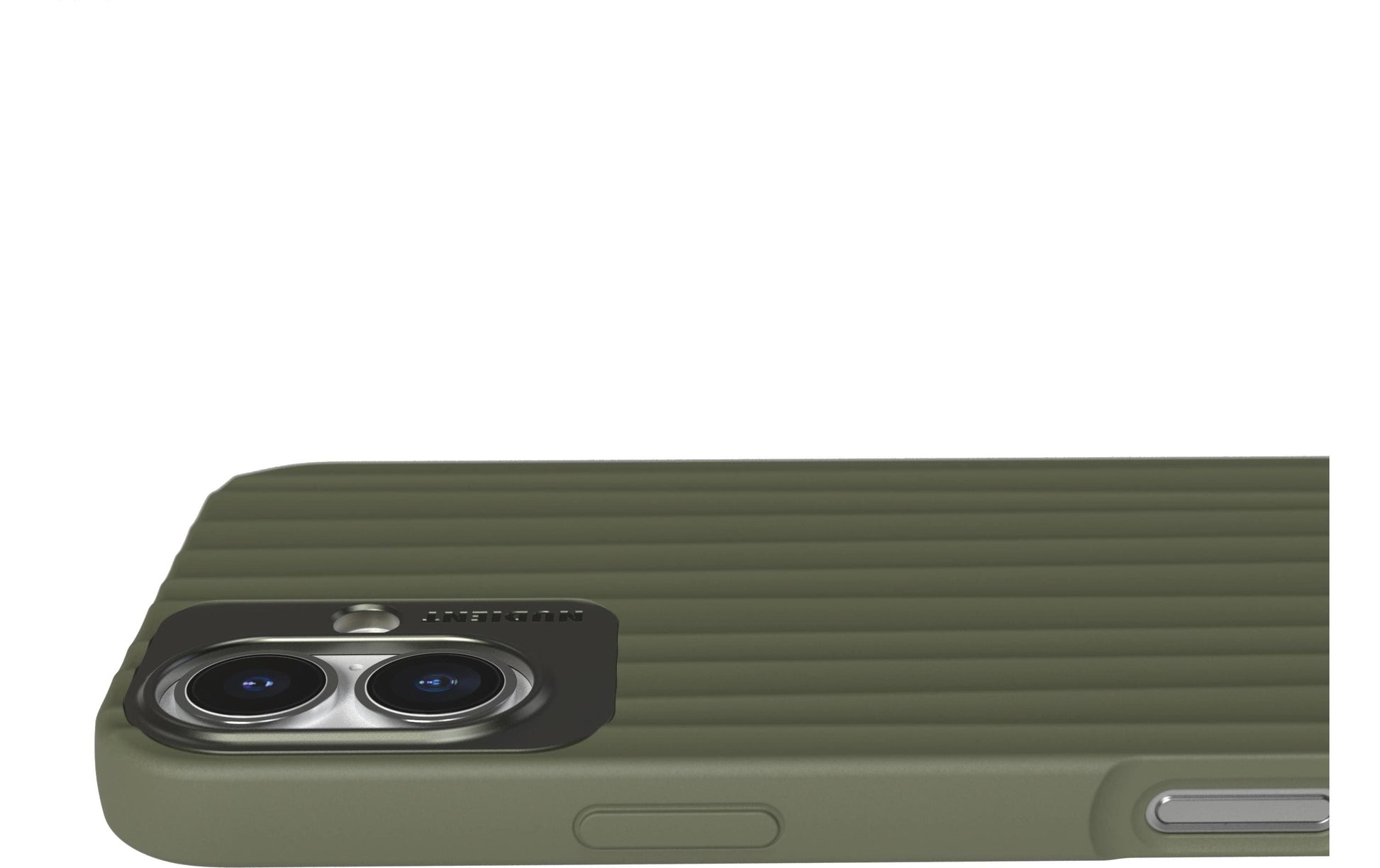 Nudient – Backcover Bold – für Apple iPhone 16 Plus – Olive – MagSafe-kompatibel