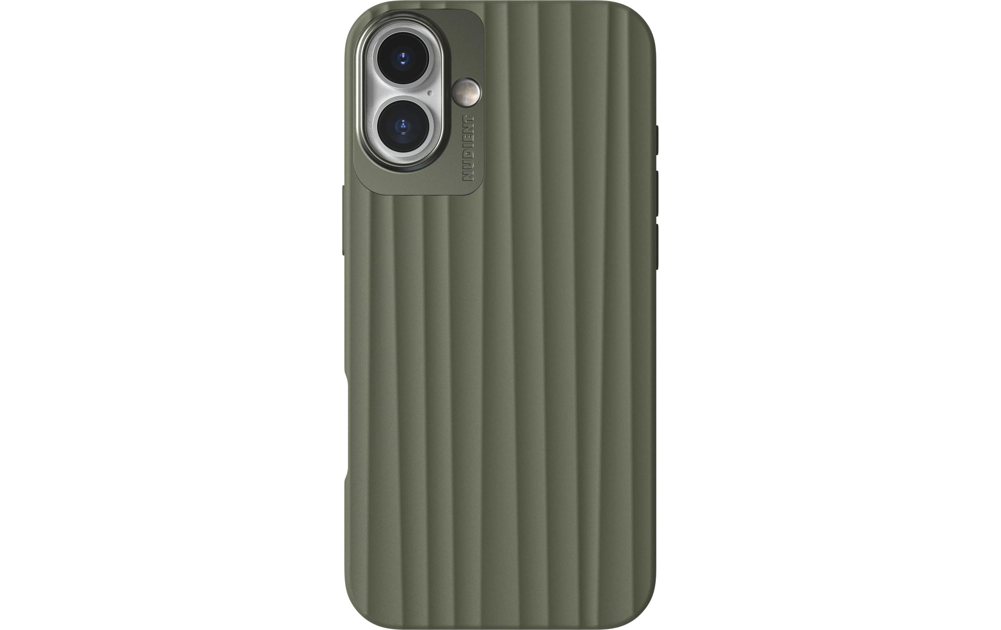 Nudient – Backcover Bold – für Apple iPhone 16 Plus – Olive – MagSafe-kompatibel