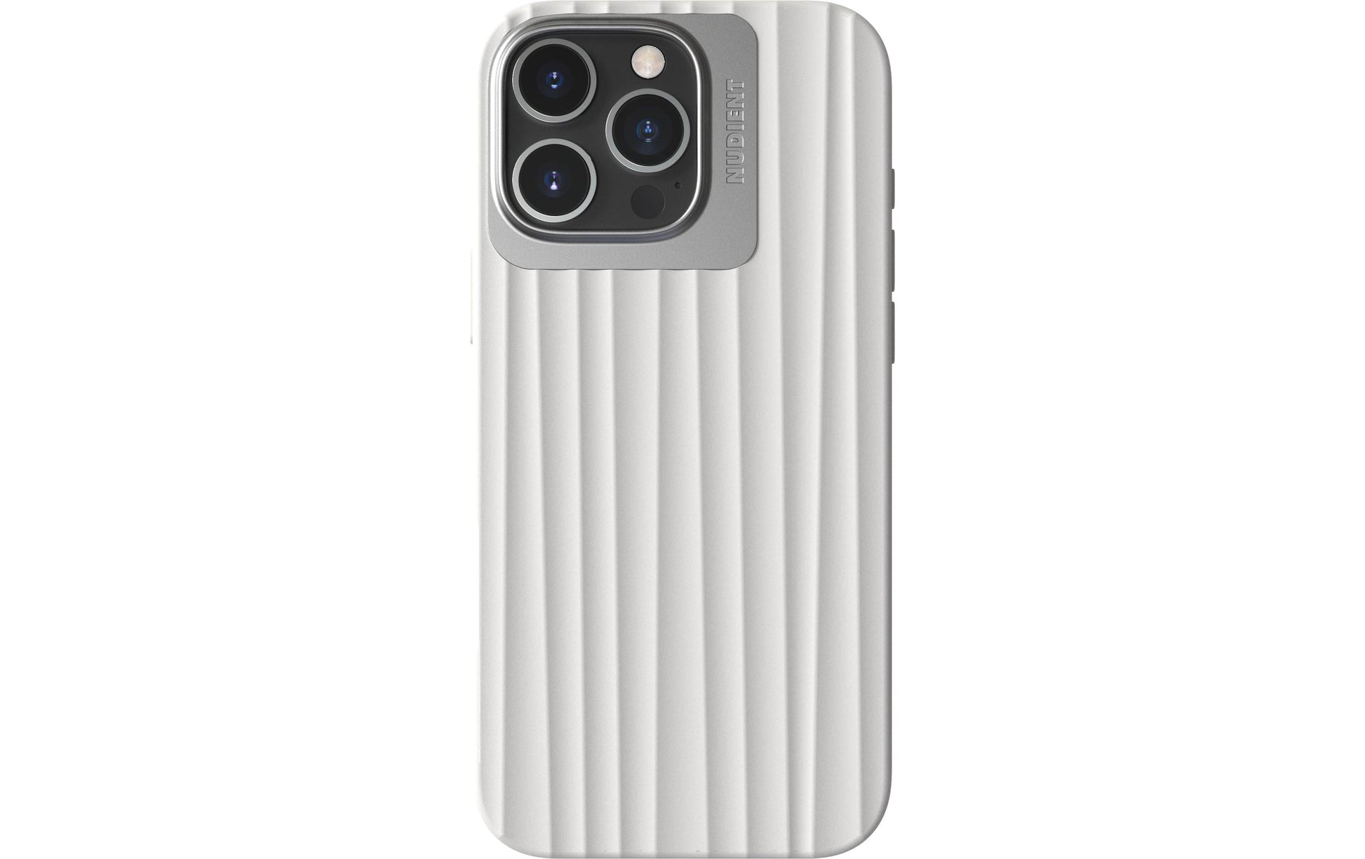 Nudient – Backcover – für Apple iPhone 16 Pro Max – weiss – MagSafe-kompatibel