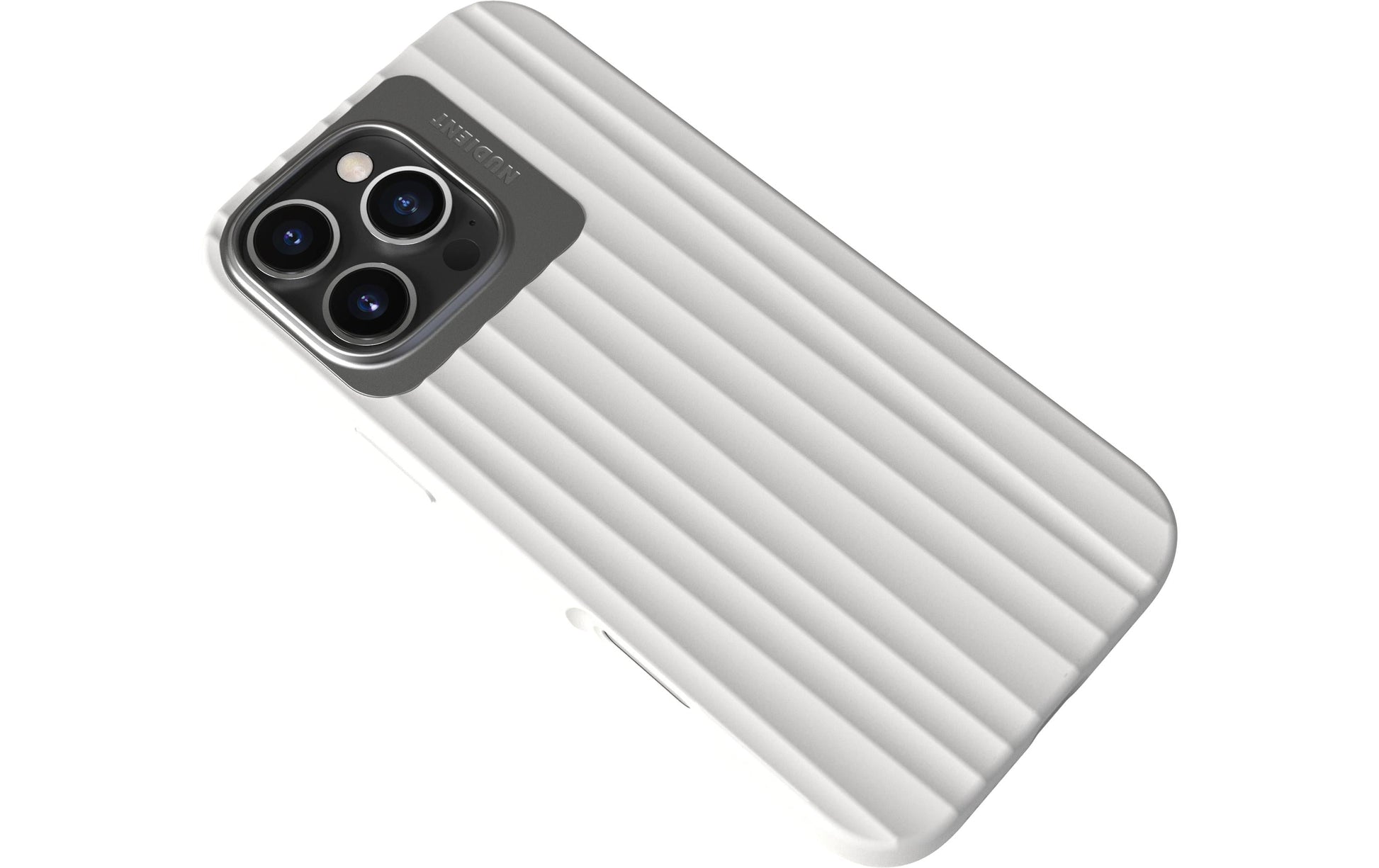 Nudient – Backcover – für Apple iPhone 16 Pro Max – weiss – MagSafe-kompatibel