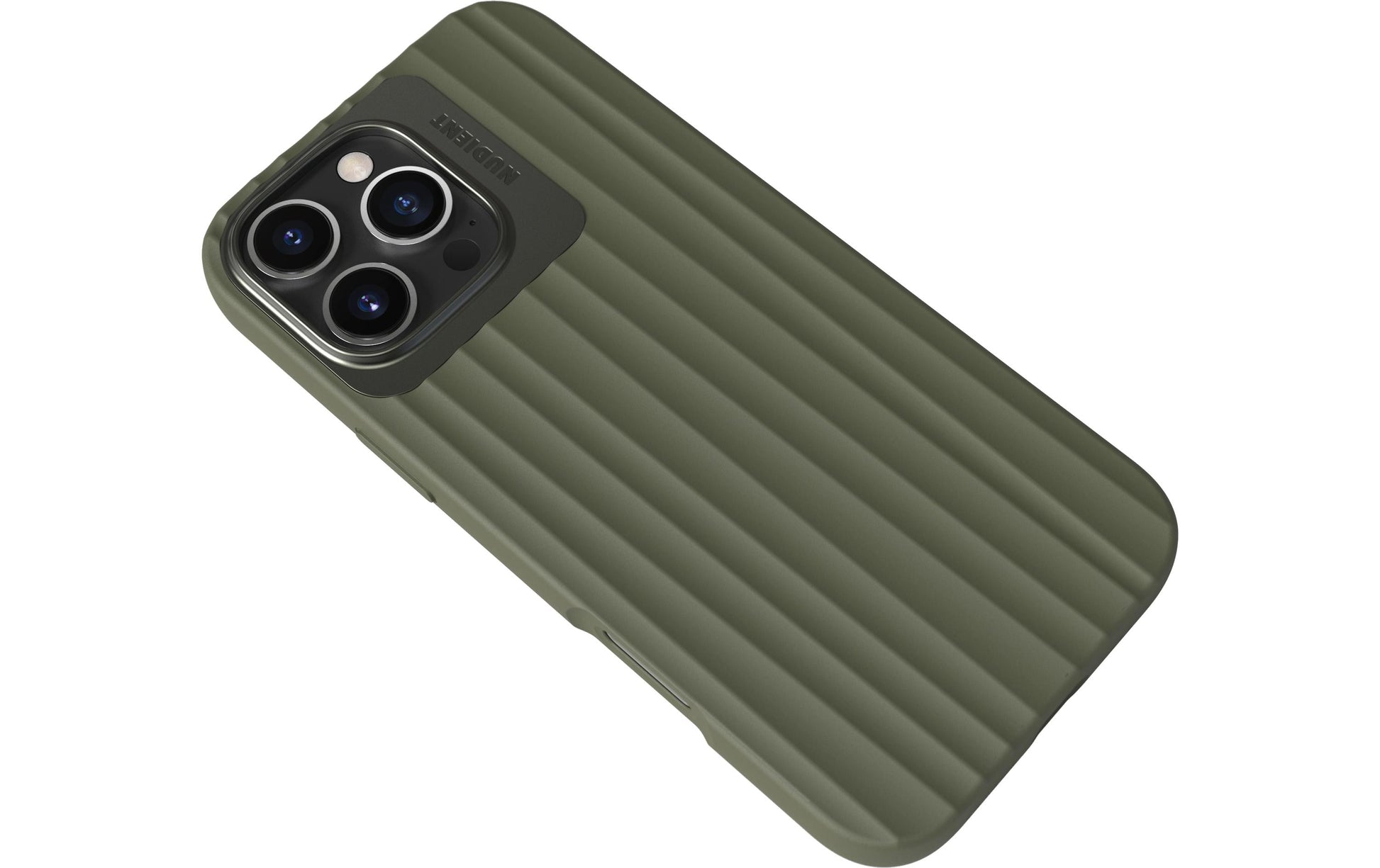 Nudient – Backcover Bold – für Apple iPhone 16 Pro Max – olive – MagSafe-kompatibel