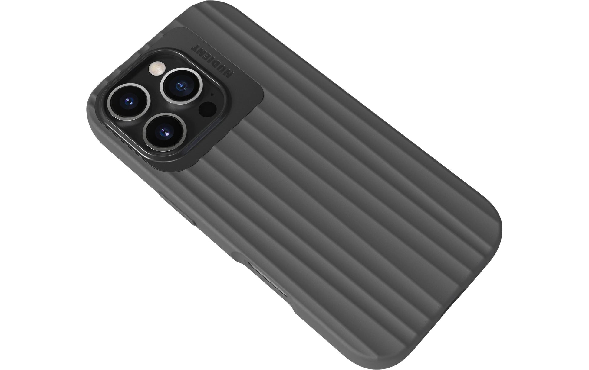 Nudient – Backcover – für Apple iPhone 16 Pro – schwarz – MagSafe-kompatibel