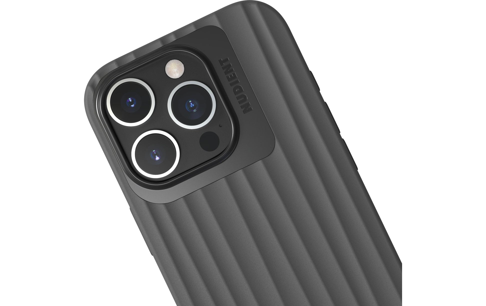 Nudient – Backcover – für Apple iPhone 16 Pro – schwarz – MagSafe-kompatibel