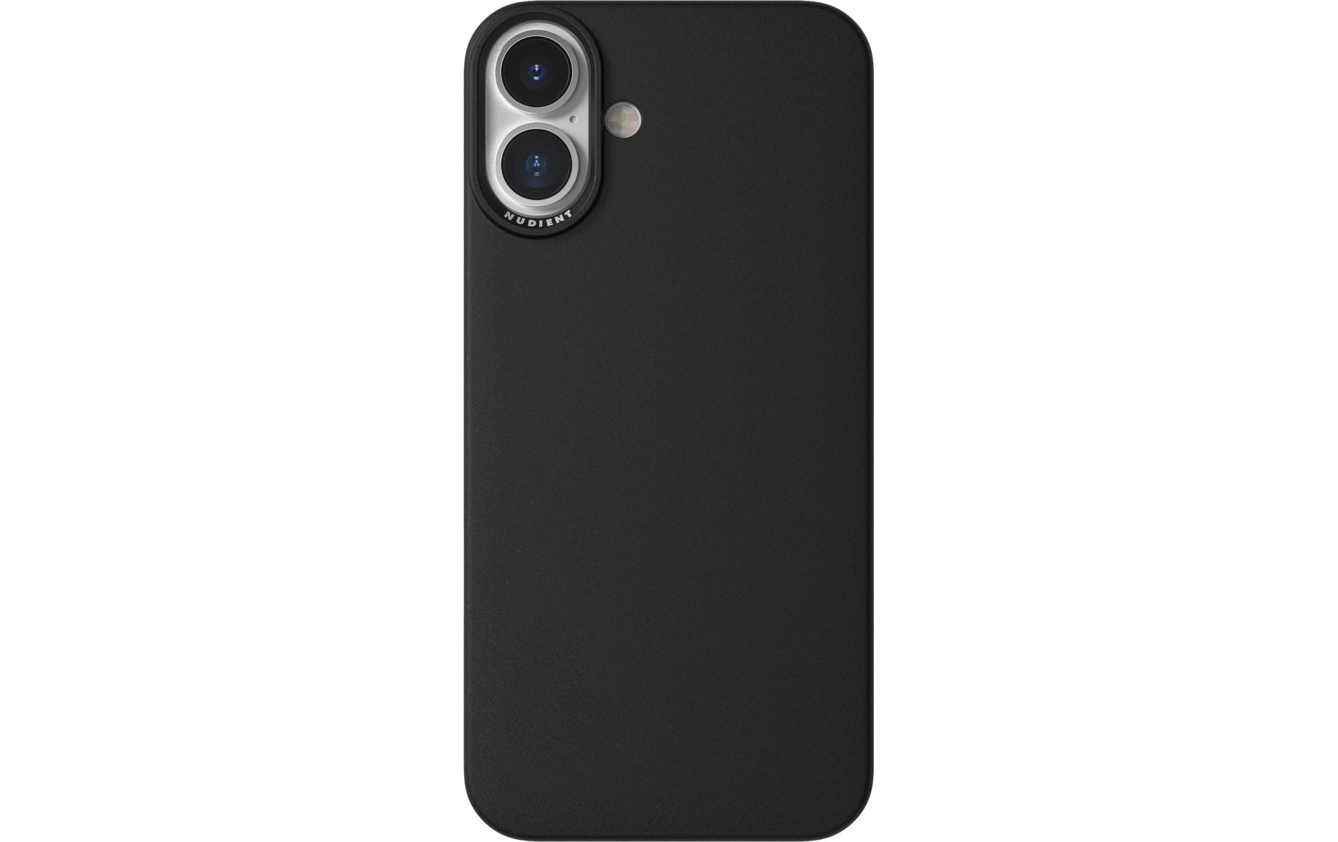 Nudient Thin Backcover – für Apple iPhone 16 Plus, MagSafe, Kunststoff, Schwarz