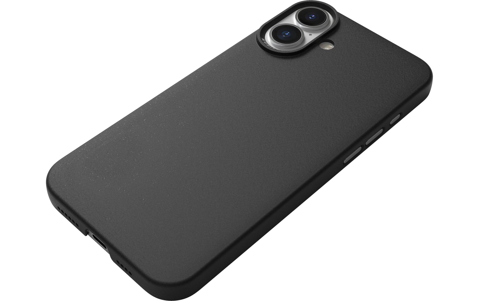 Nudient Thin Backcover – für Apple iPhone 16 Plus, MagSafe, Kunststoff, Schwarz