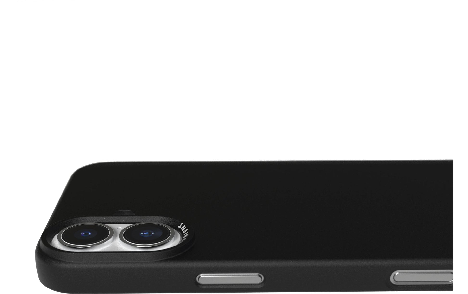 Nudient Thin Backcover – für Apple iPhone 16 Plus, MagSafe, Kunststoff, Schwarz