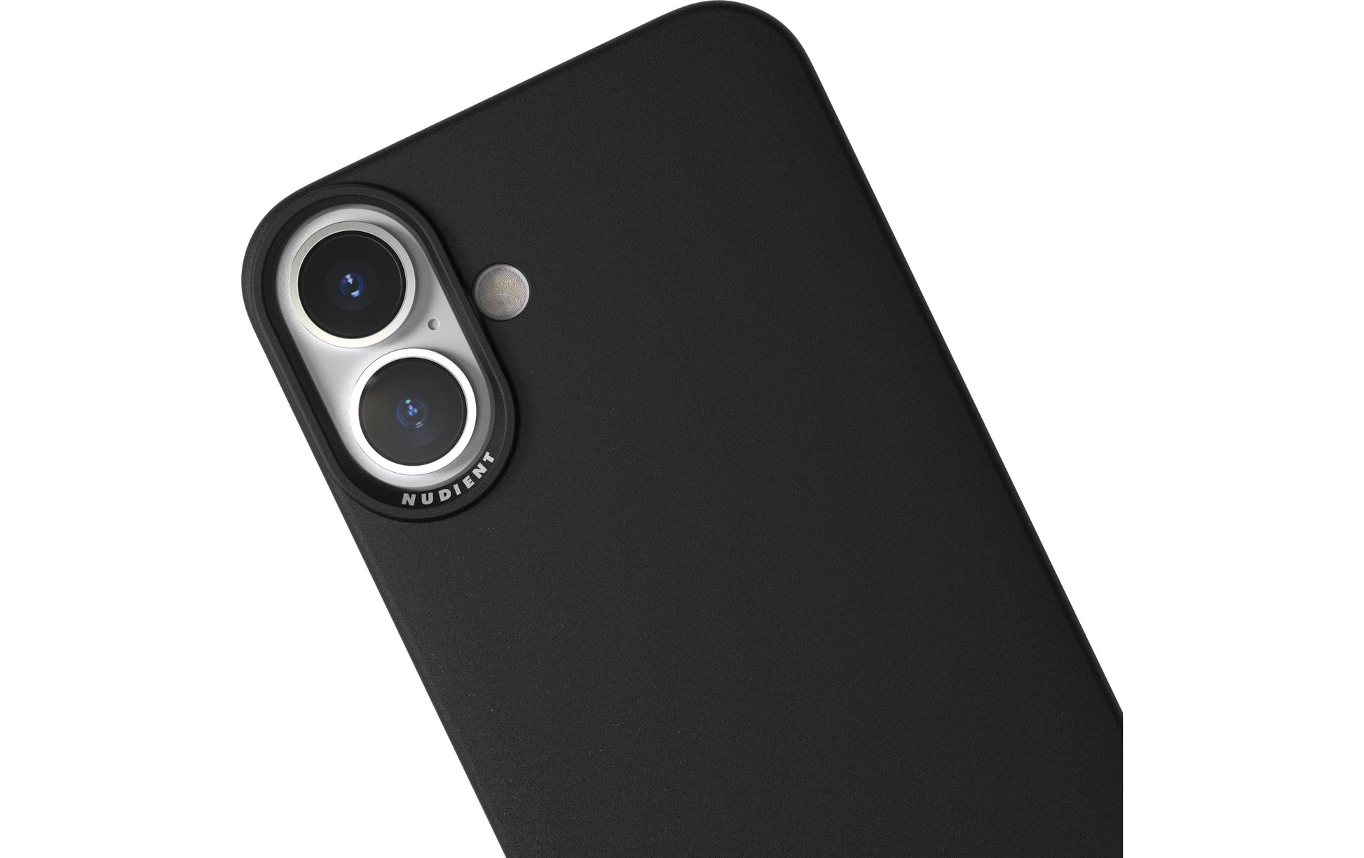 Nudient Thin Backcover – für Apple iPhone 16 Plus, MagSafe, Kunststoff, Schwarz