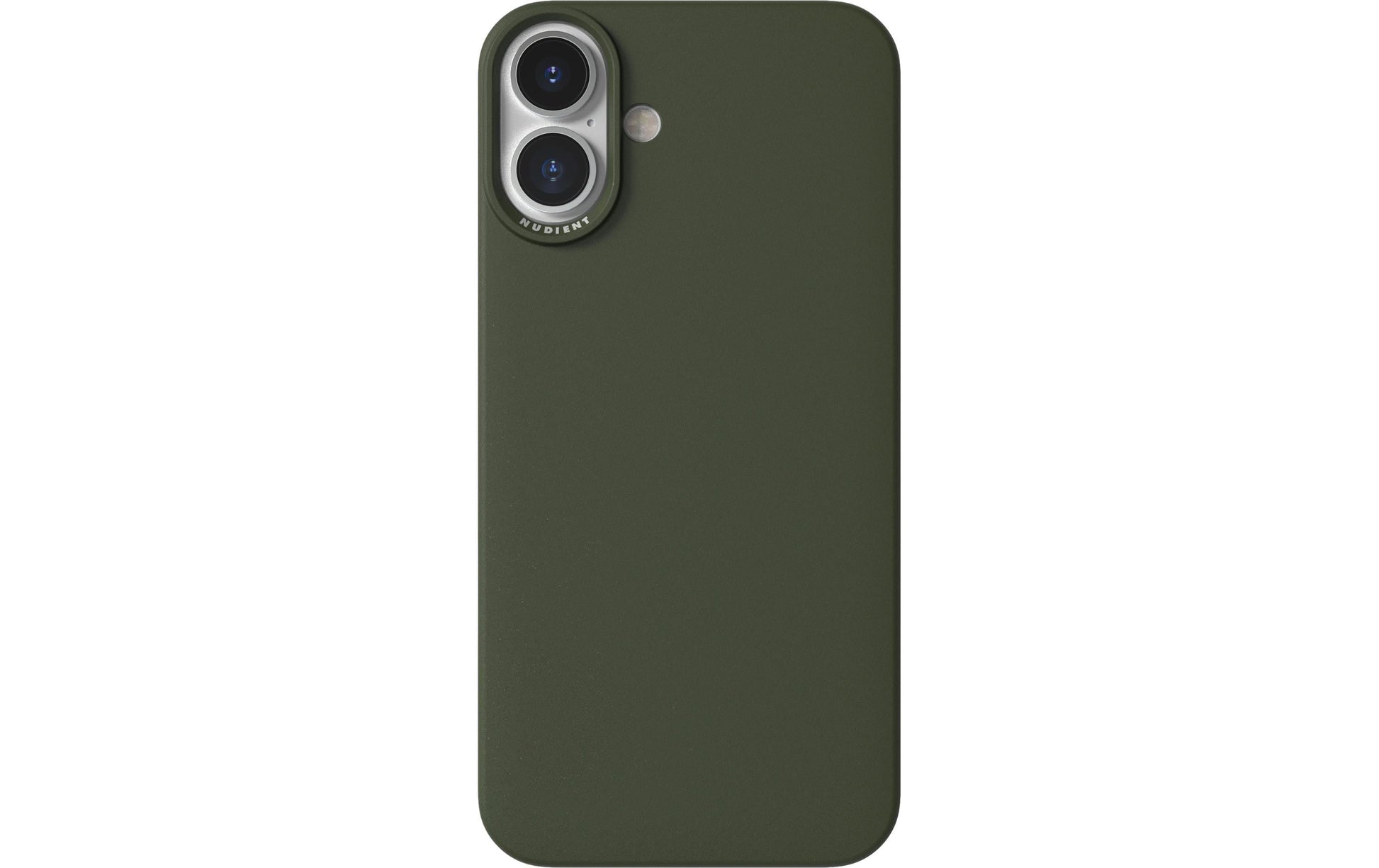 NUDIENT Thin – Backcover – für Apple iPhone 16 Plus – MagSafe, Kunststoff, Grün