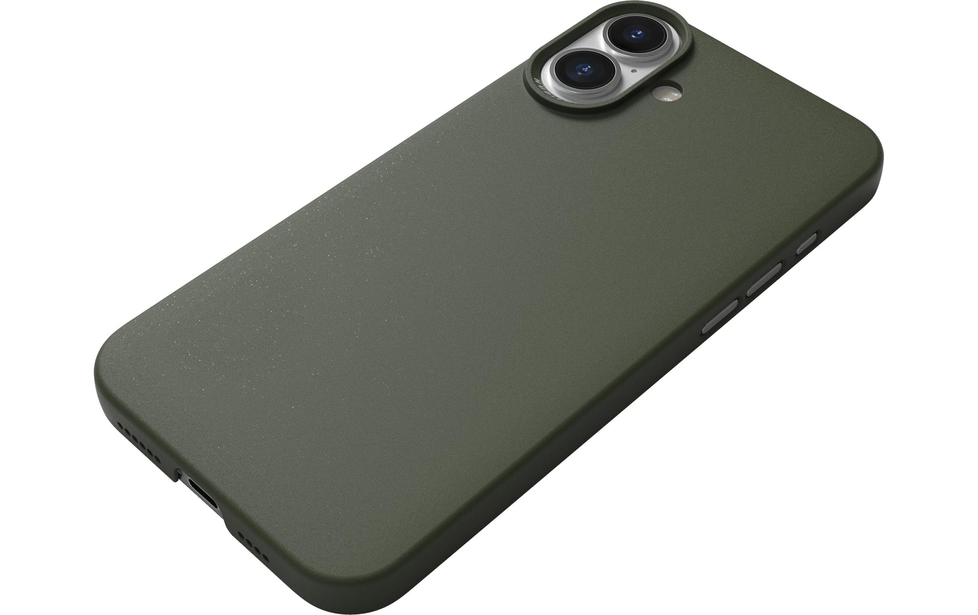 NUDIENT Thin – Backcover – für Apple iPhone 16 Plus – MagSafe, Kunststoff, Grün
