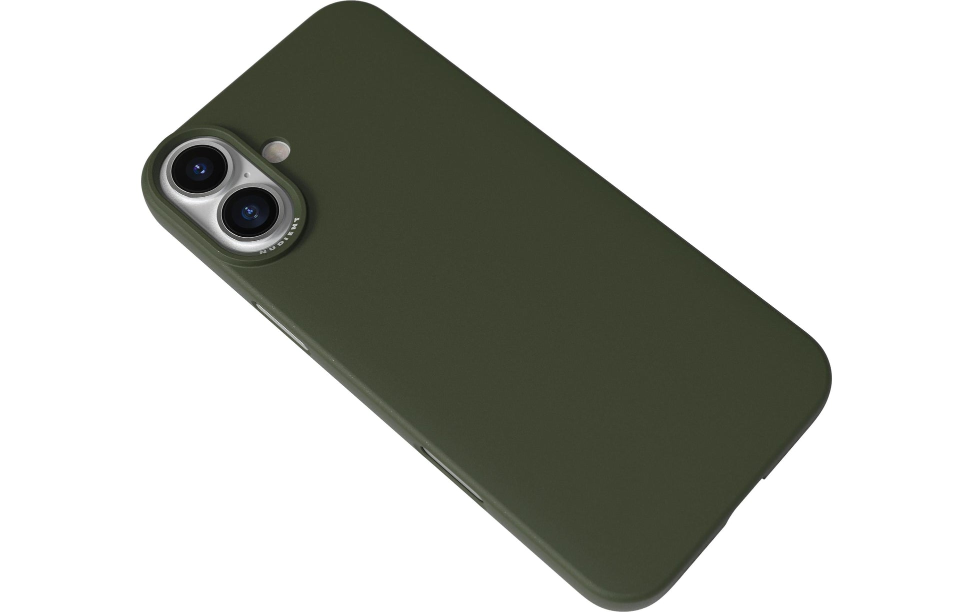 NUDIENT Thin – Backcover – für Apple iPhone 16 Plus – MagSafe, Kunststoff, Grün