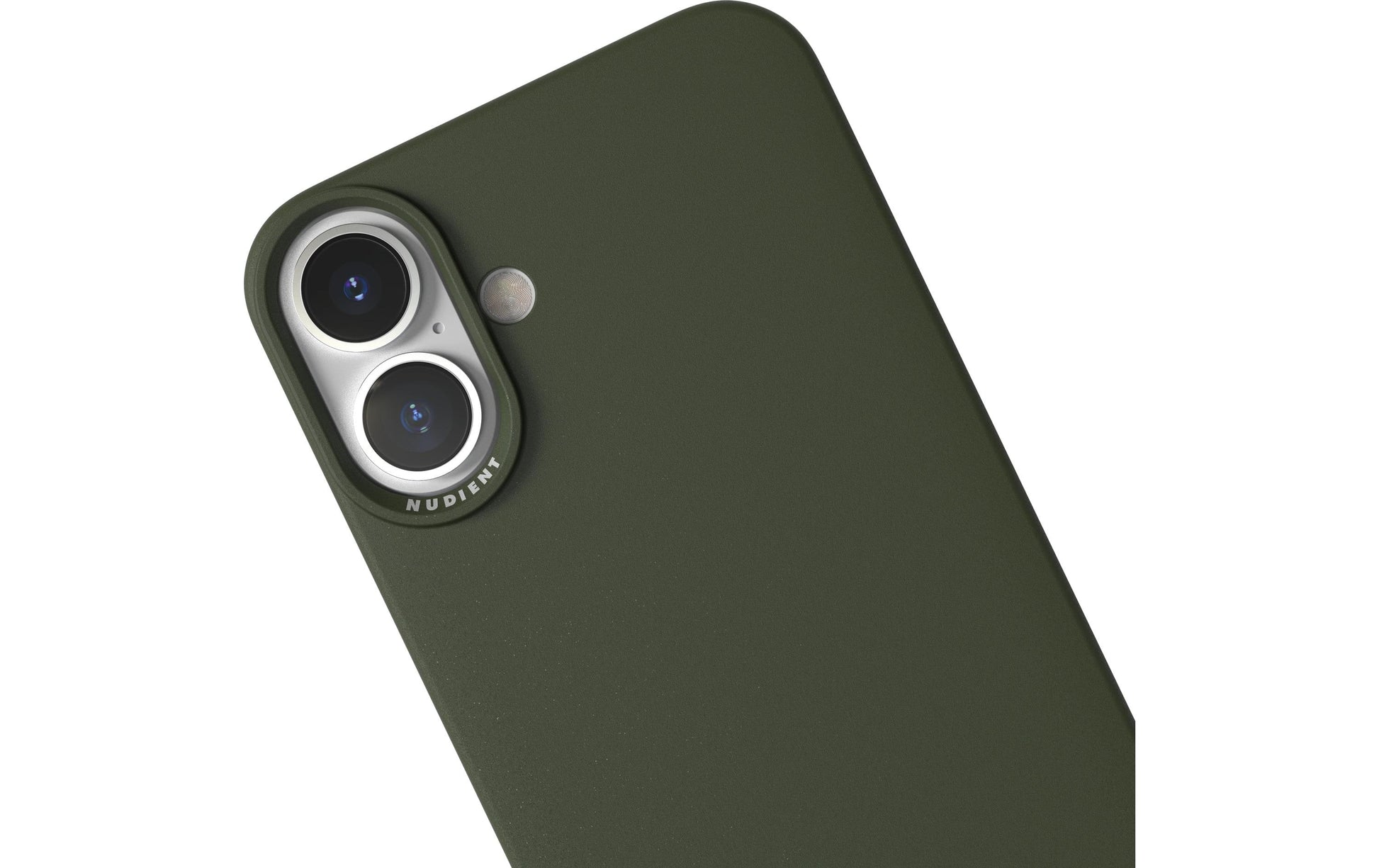 NUDIENT Thin – Backcover – für Apple iPhone 16 Plus – MagSafe, Kunststoff, Grün