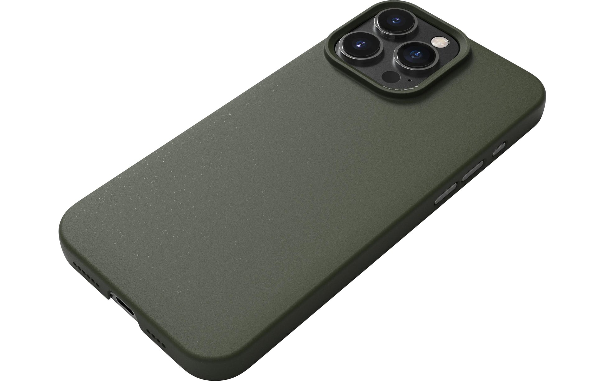 Nudient Thin Backcover – für Apple iPhone 16 Pro Max, Kunststoff, Pine Green, stossfest, kratzresistent