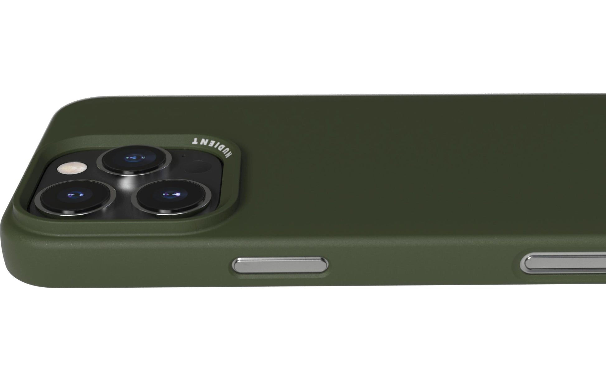 Nudient Thin Backcover – für Apple iPhone 16 Pro Max, Kunststoff, Pine Green, stossfest, kratzresistent