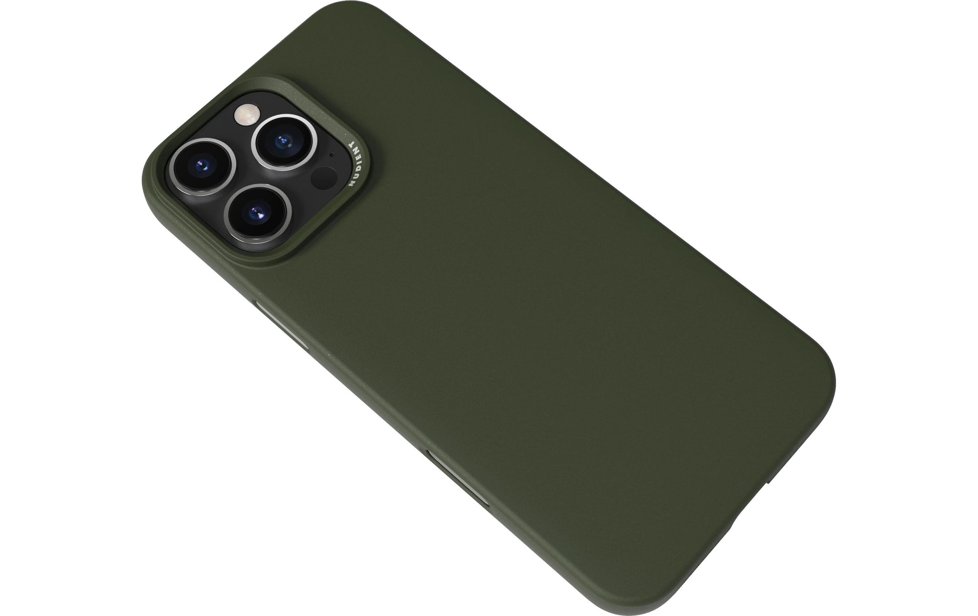 Nudient Thin Backcover – für Apple iPhone 16 Pro Max, Kunststoff, Pine Green, stossfest, kratzresistent