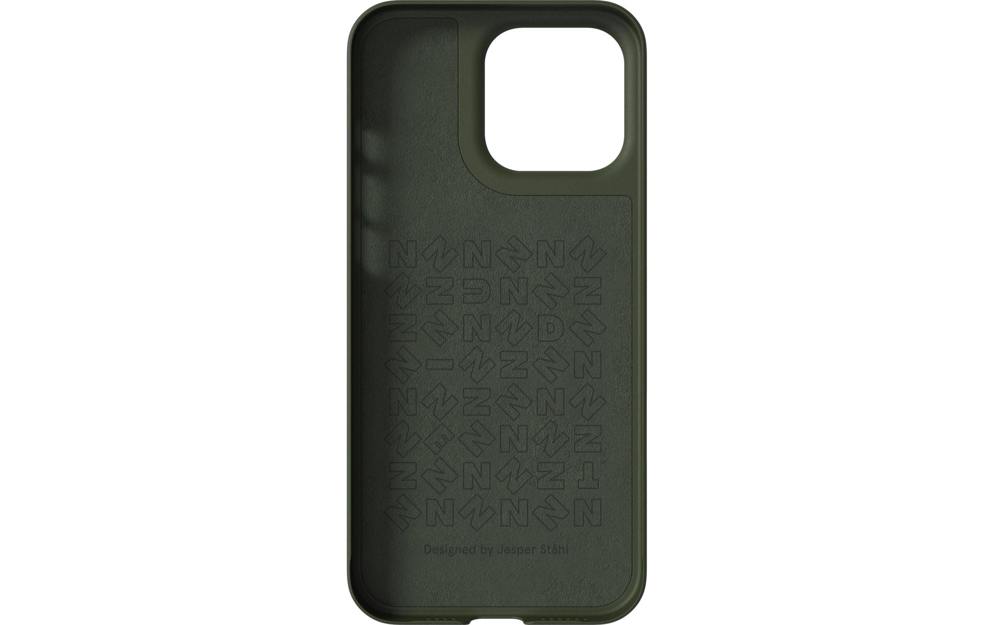 Nudient Thin Backcover – für Apple iPhone 16 Pro Max, Kunststoff, Pine Green, stossfest, kratzresistent