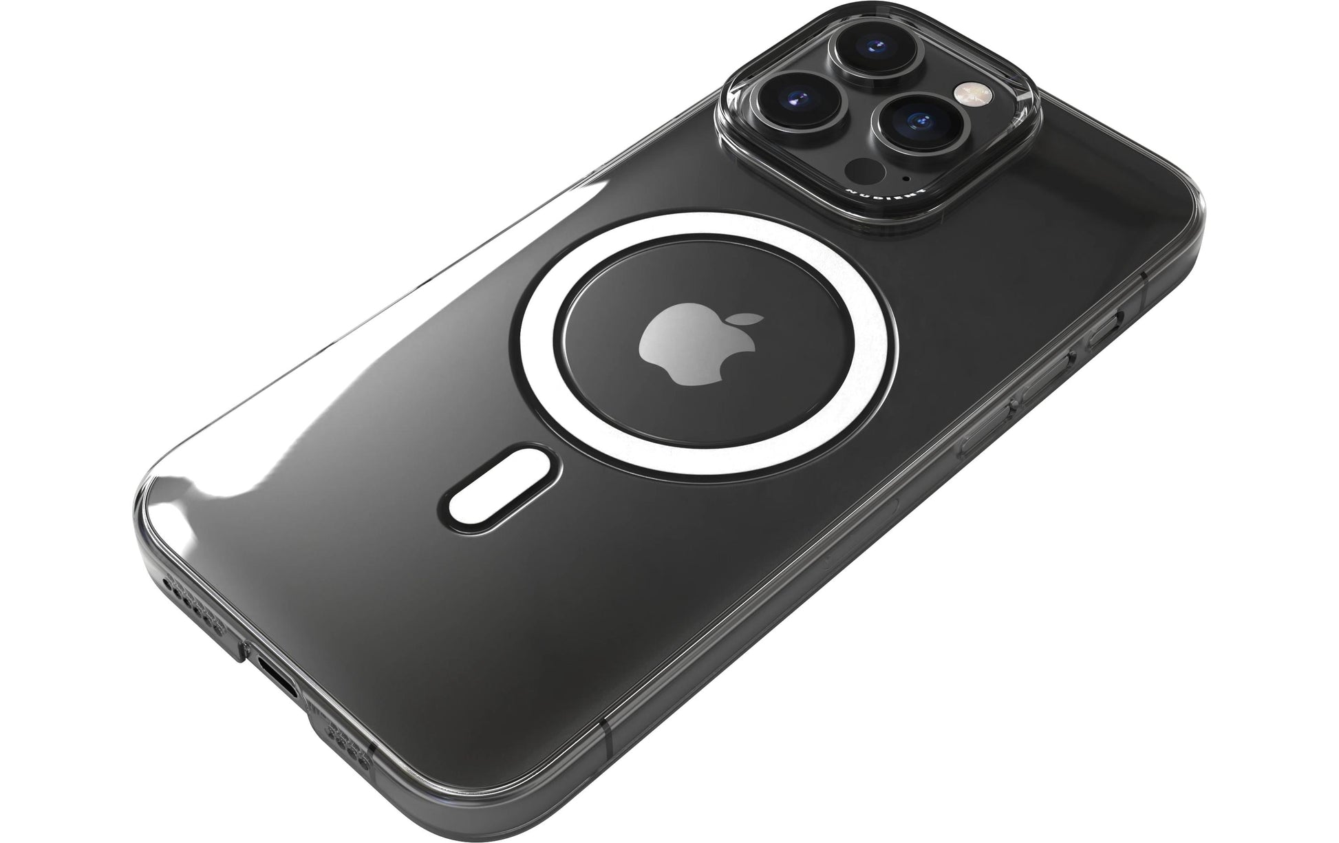 Nudient Backcover – für Apple iPhone 16 Pro Max – MagSafe, Kunststoff, Transparent