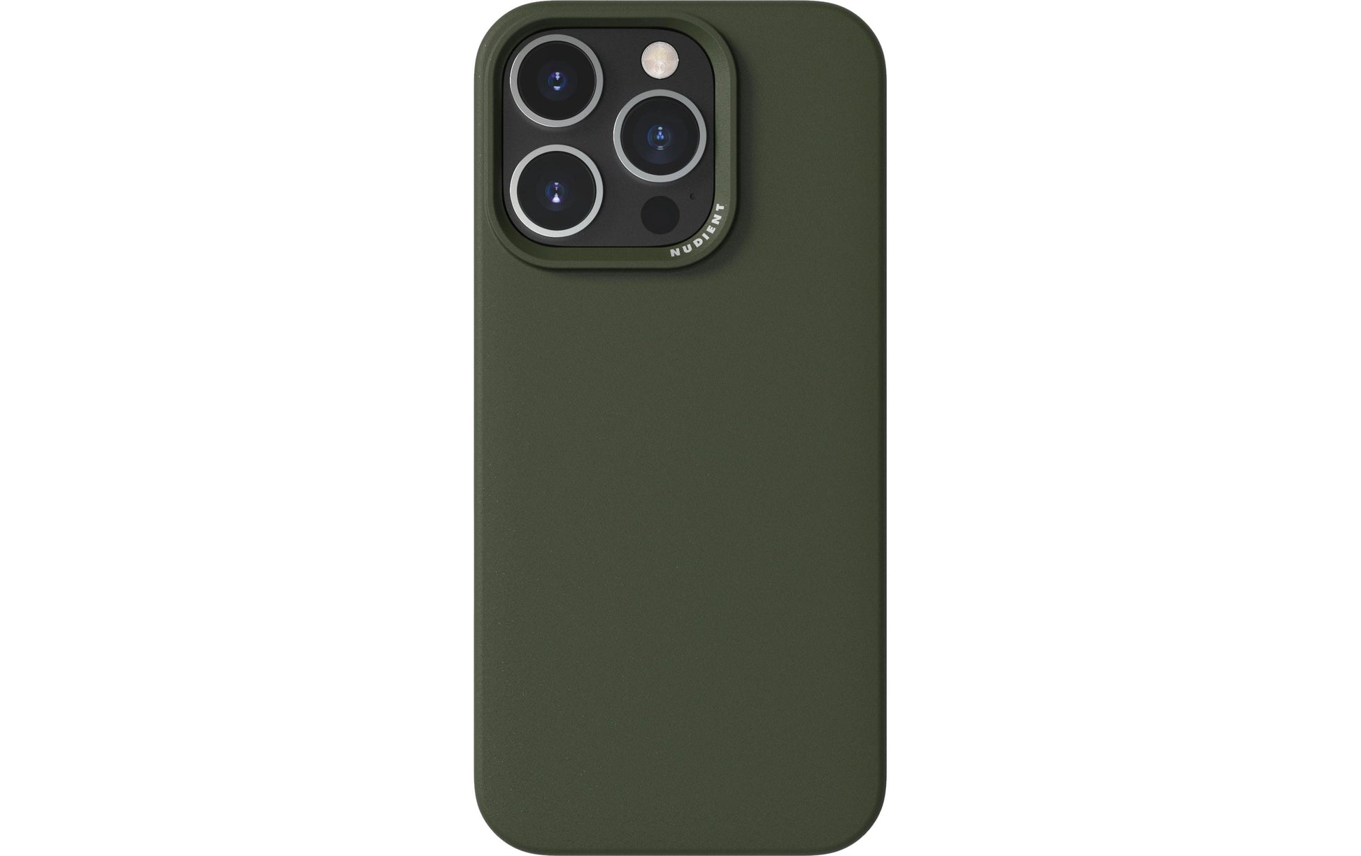 Nudient Thin Backcover – für Apple iPhone 16 Pro, MagSafe, Kunststoff, Pine Green