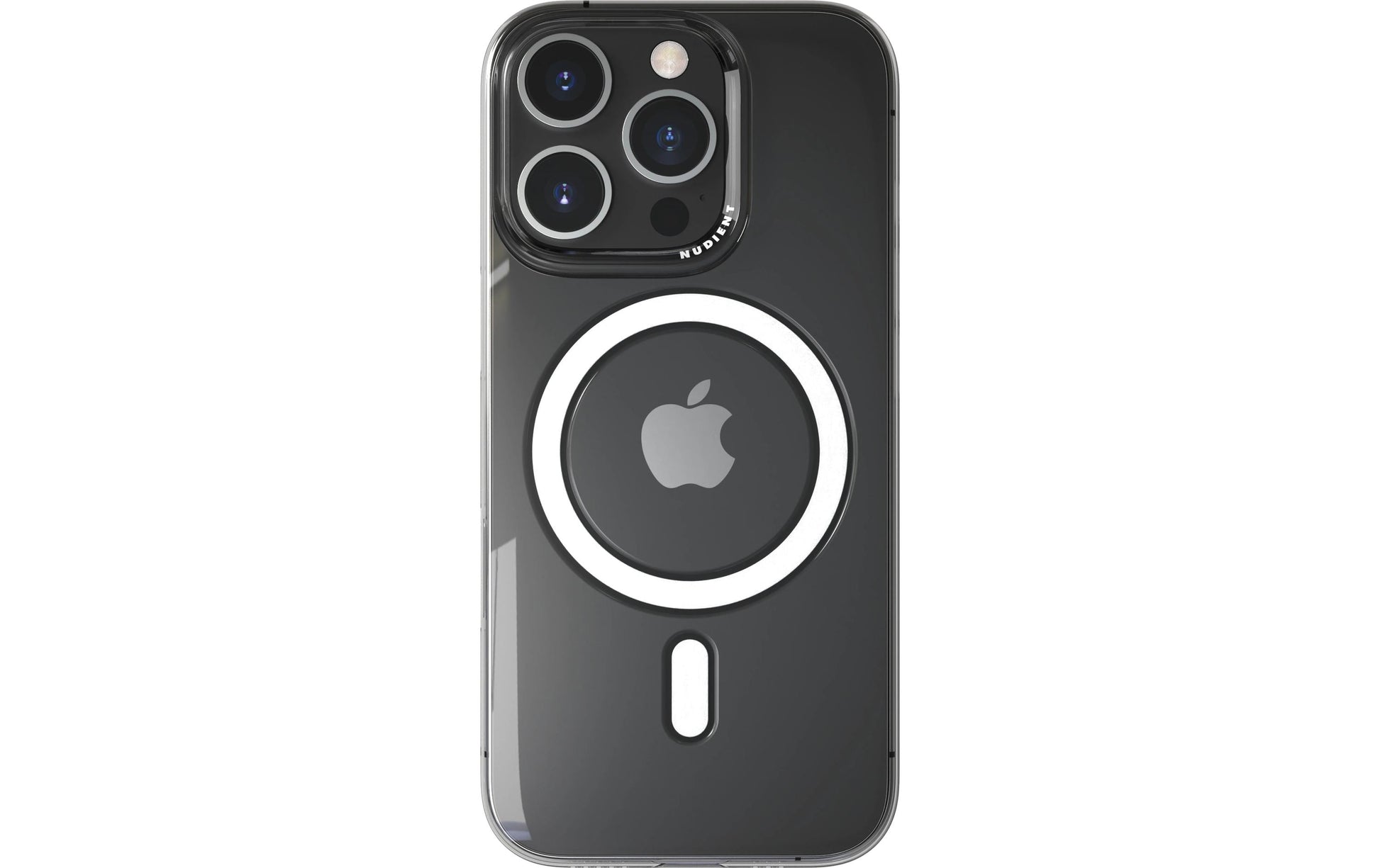 Nudient Thin – Backcover – für Apple iPhone 16 Pro, MagSafe, Kunststoff, Transparent