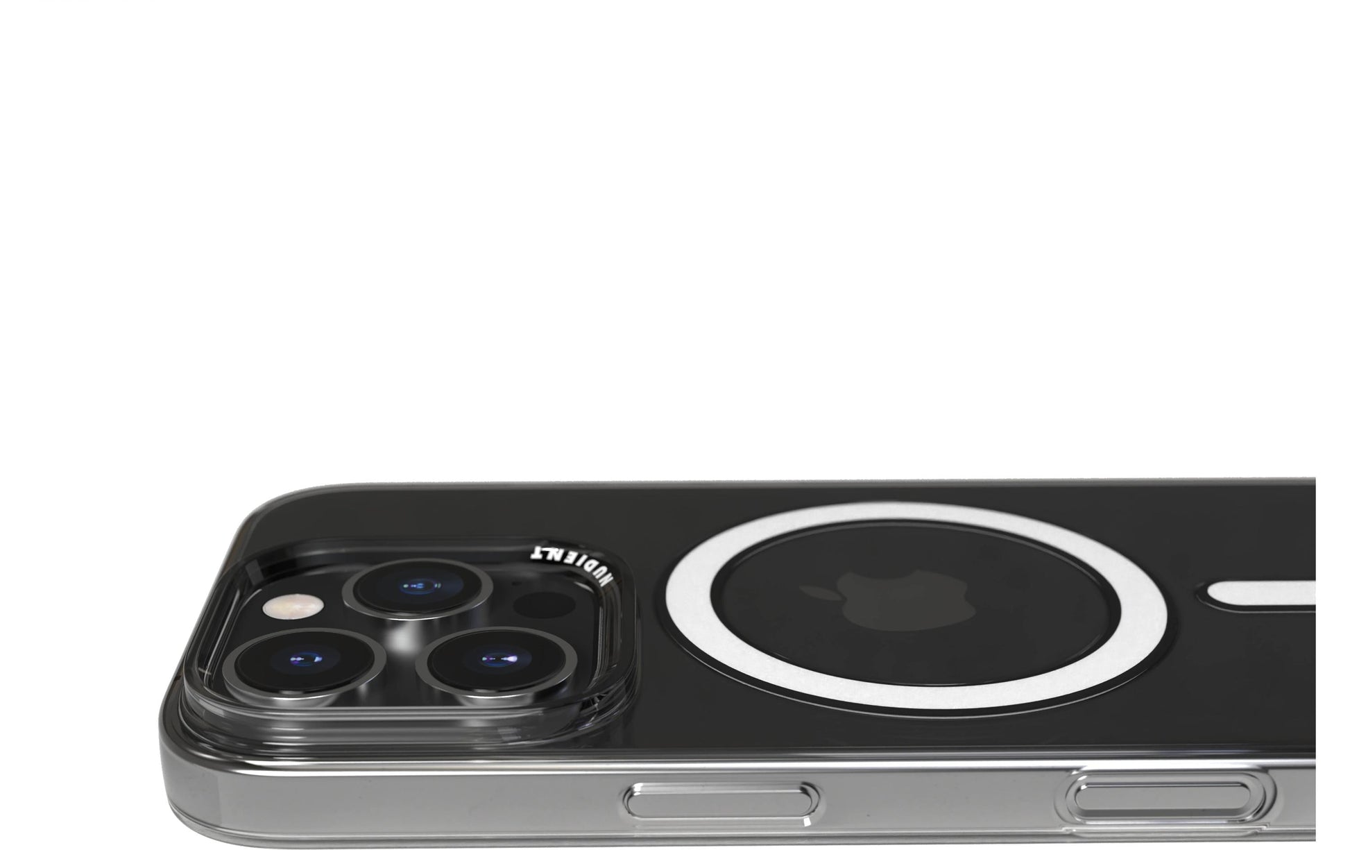 Nudient Thin – Backcover – für Apple iPhone 16 Pro, MagSafe, Kunststoff, Transparent