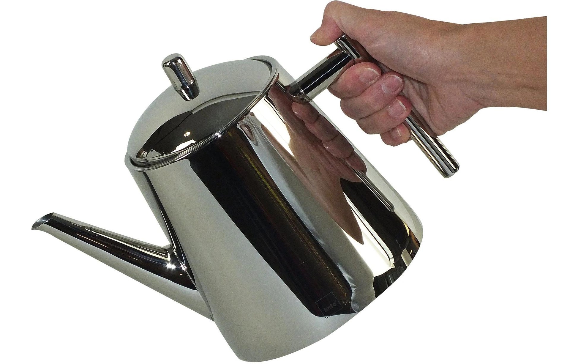 Kela Teekanne, 0,9 l, Edelstahl, Edelstahl-Teesieb