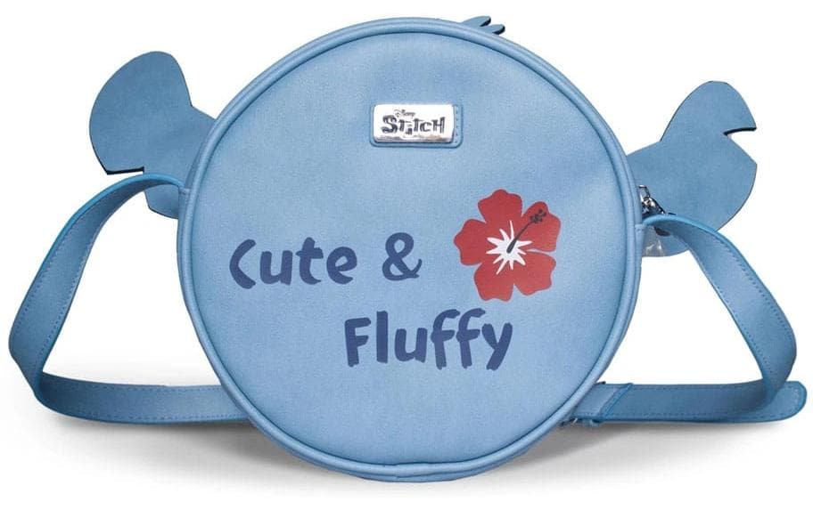 DIFUZED Disney Lilo & Stitch – Umhängetasche, PU, Blau