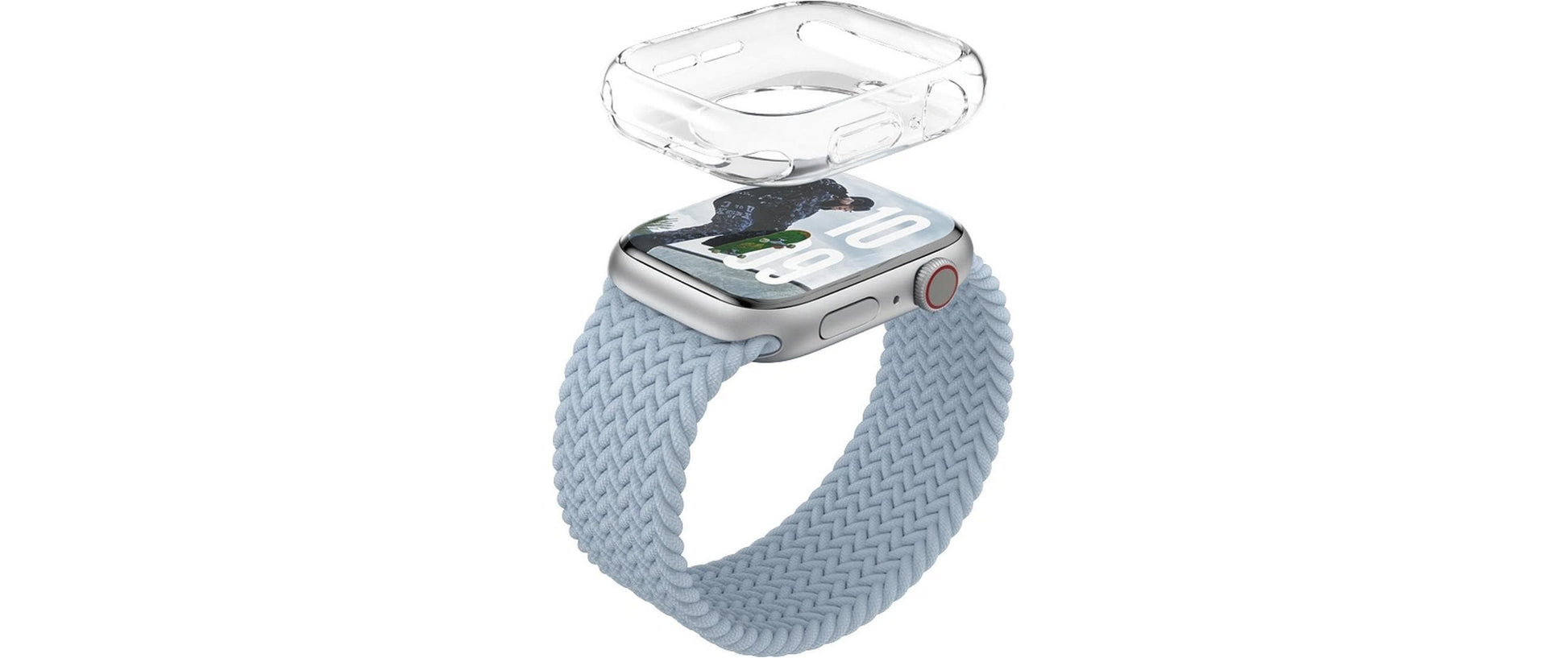 PanzerGlass SAFE. TPU Bumper – Transparent, für Apple Watch Series 10 42 mm