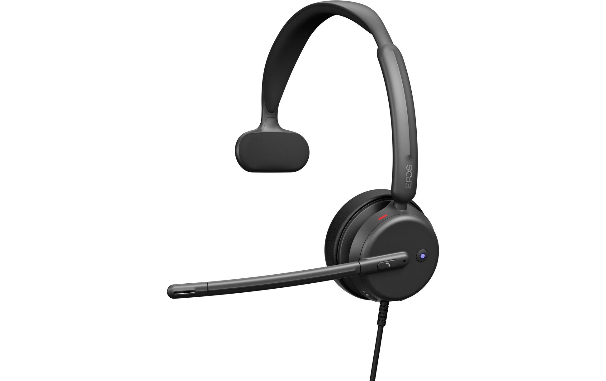 EPOS IMPACT 430T MS – Mono Headset – USB‑C (mit USB‑A Adapter) – für Microsoft Teams