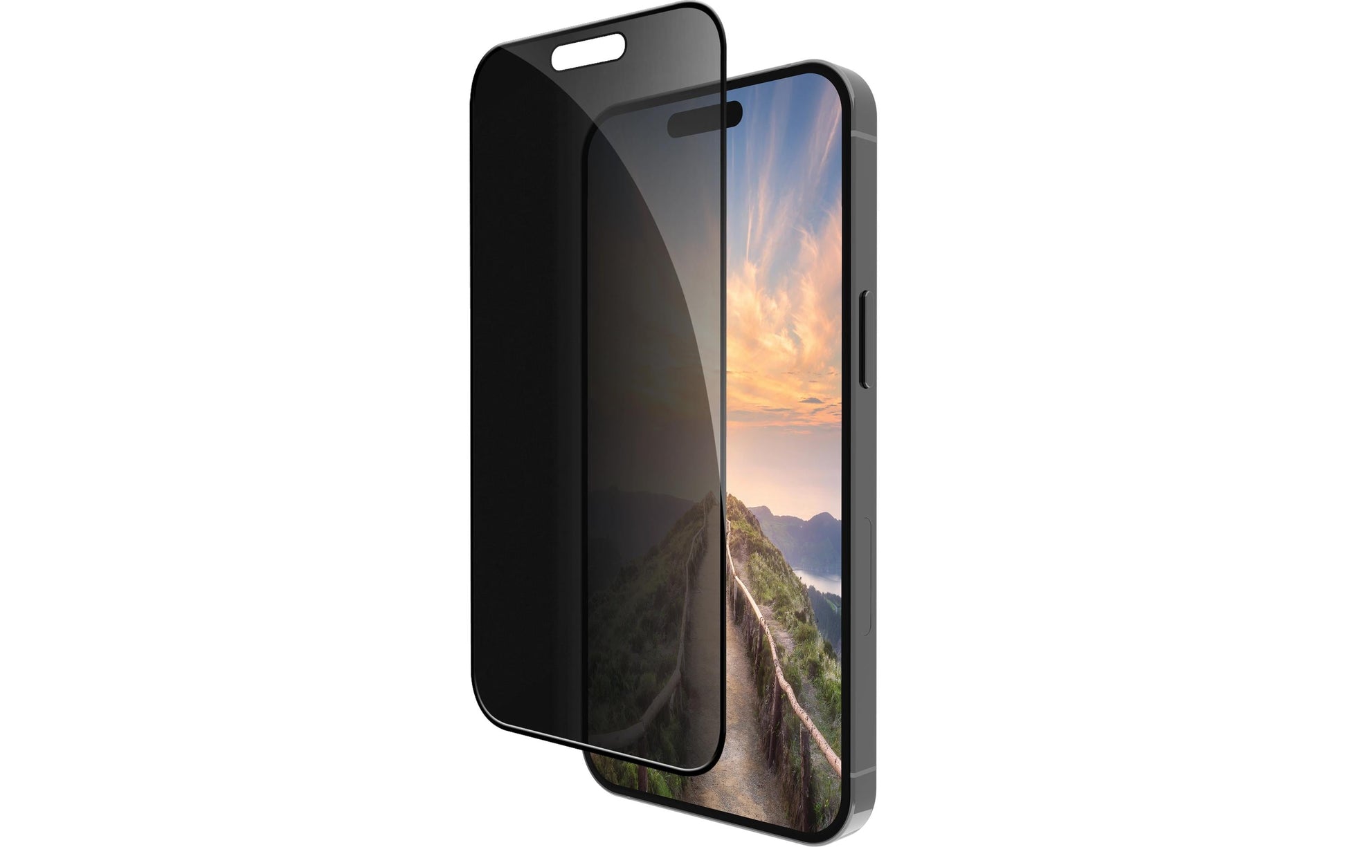 dbramante1928 Privacy-Filter (Folie), Antibakteriell – für iPhone 16 Pro