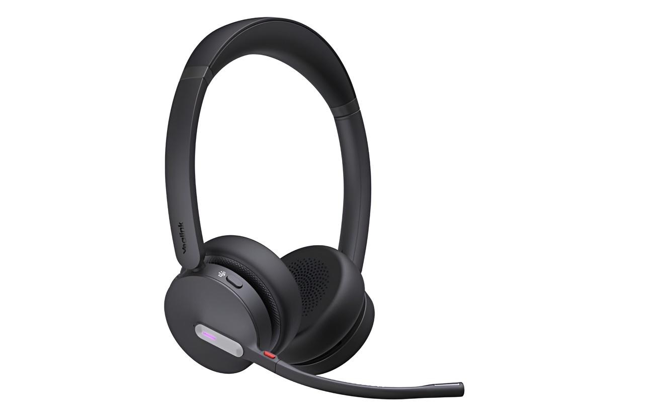 Yealink WH64 Hybrid Dual UC – Duo Headset – Bluetooth/USB (Micro-USB) – Teams-kompatibel – Schwarz – bis 16 h