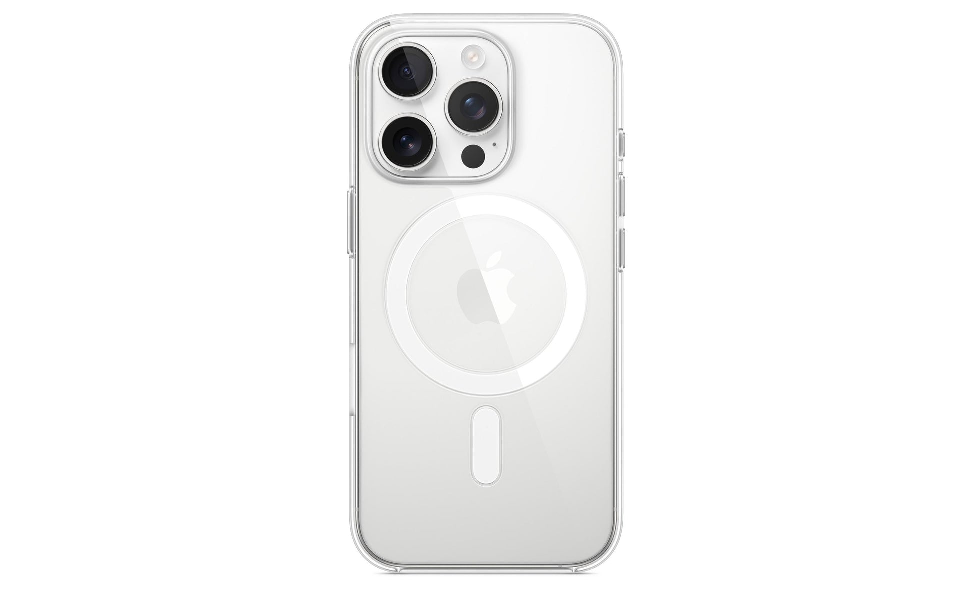 Apple Backcover – für Apple iPhone 16 Pro – transparent – PC, MagSafe-kompatibel